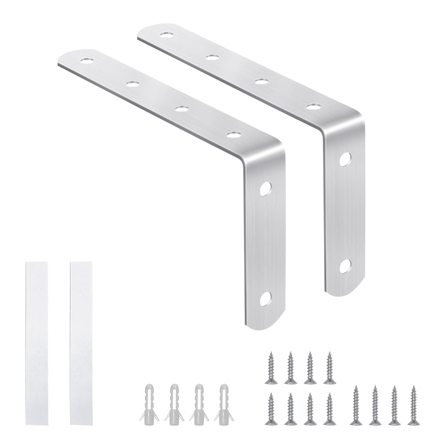 Anti-Tip Furniture Anchors Kit - 2 Pack Heavy Duty Wall Safety Straps for Dressers, Bookshelves & Cabinets | Childproof & Earthquake Proof | Baby Proofing & Home Safety Solution