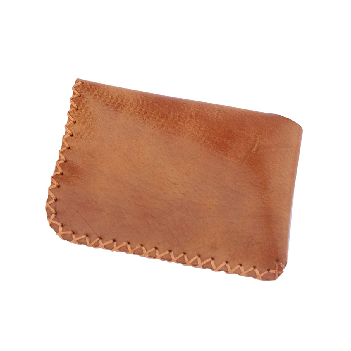 Handmade Genuine Leather Slim Card Holder Wallet - Front Pocket Minimalist RFID Blocking Card Organizer for Men & Women - Perfect for Travel, Business Cards, and Everyday Use