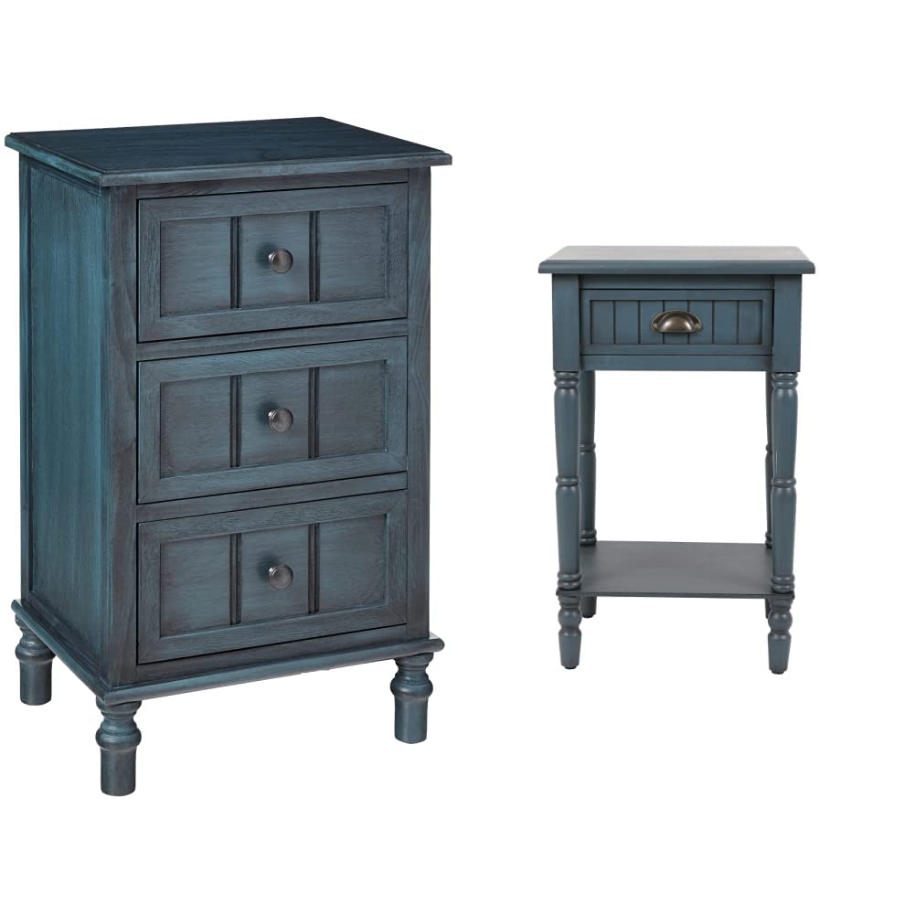 Décor Therapy Simplify 3-Drawer Accent Table - 15.75