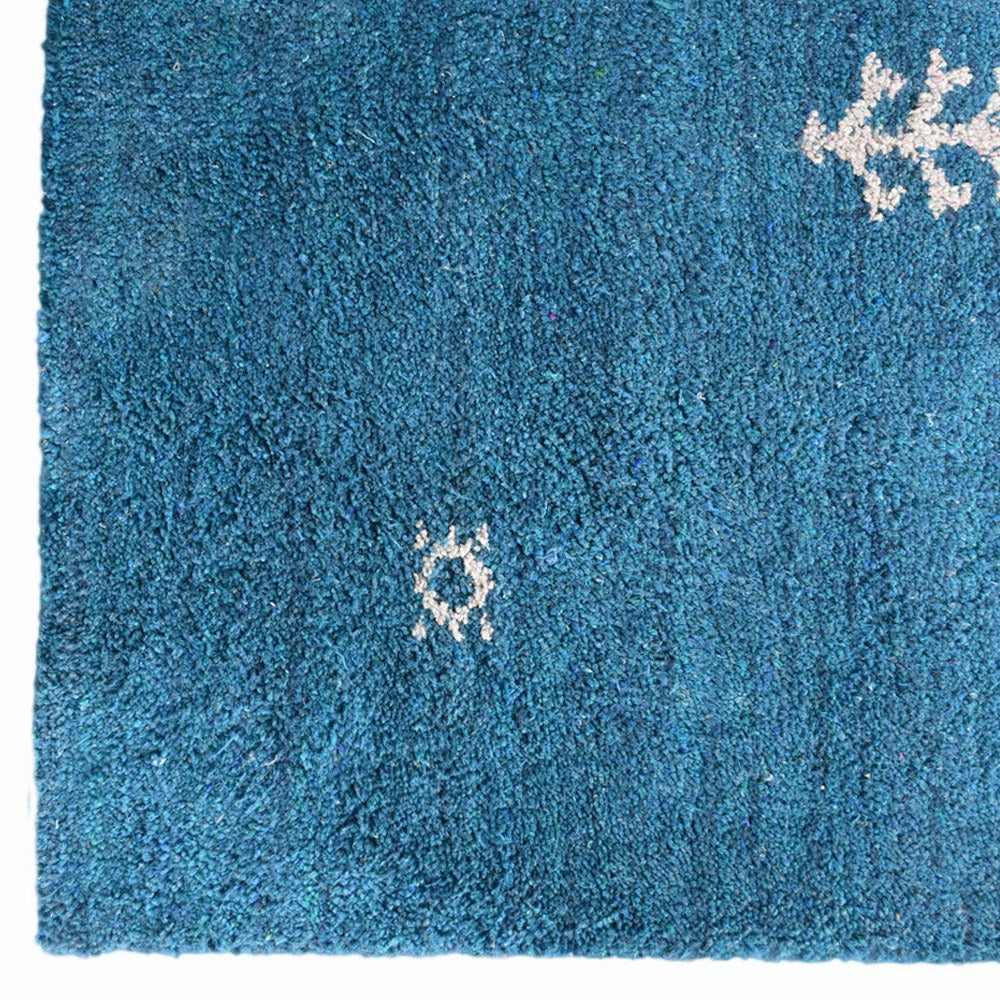 Hand Knotted Wool Rug - Soft & Durable Area Rug for Living Room, Bedroom, or Office - Traditional Persian Style Home Decor