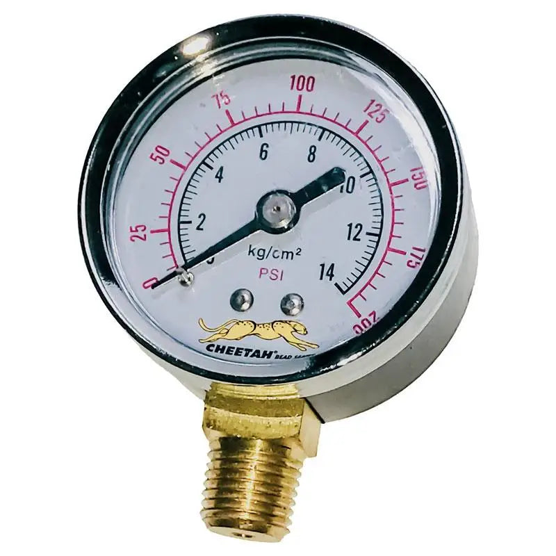 Cheetah Pressure Gauge - Compatible with All Cheetah Models | Accurate Air Pressure Measurement for Tires, Bikes & Sports Equipment | Perfect for Automotive, Cycling & Outdoor Activities