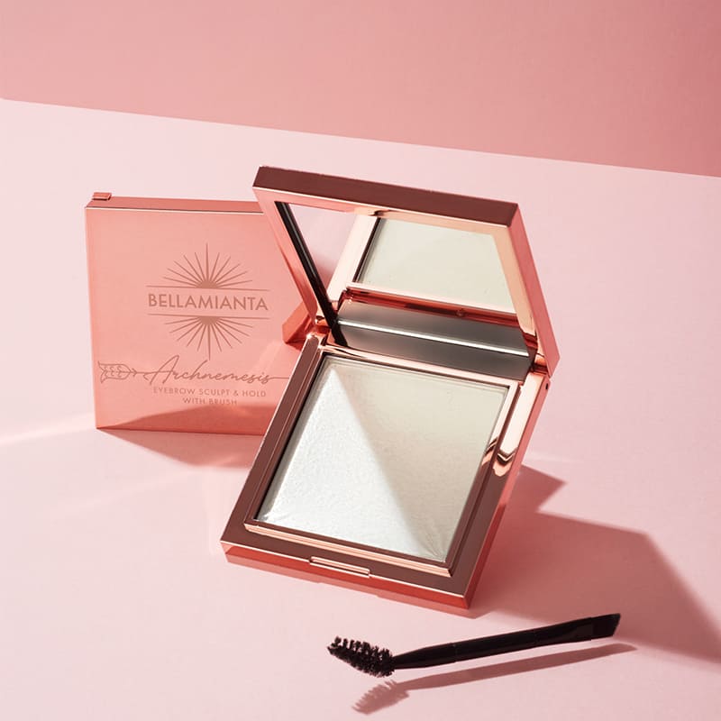 Bellamianta Archnemesis Eyebrow Sculpt & Hold Gel with Brush - Long-Lasting Eyebrow Styler for Perfectly Shaped Brows - Ideal for Daily Makeup & Special Occasions