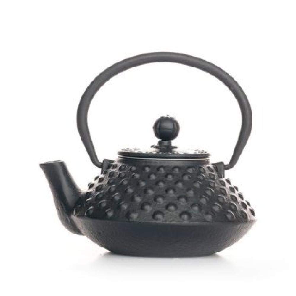 Premium Black Cast Iron Teapot - 300ml Japanese Tetsubin Kettle for Tea Brewing | Perfect for Home, Office & Traditional Tea Ceremonies
