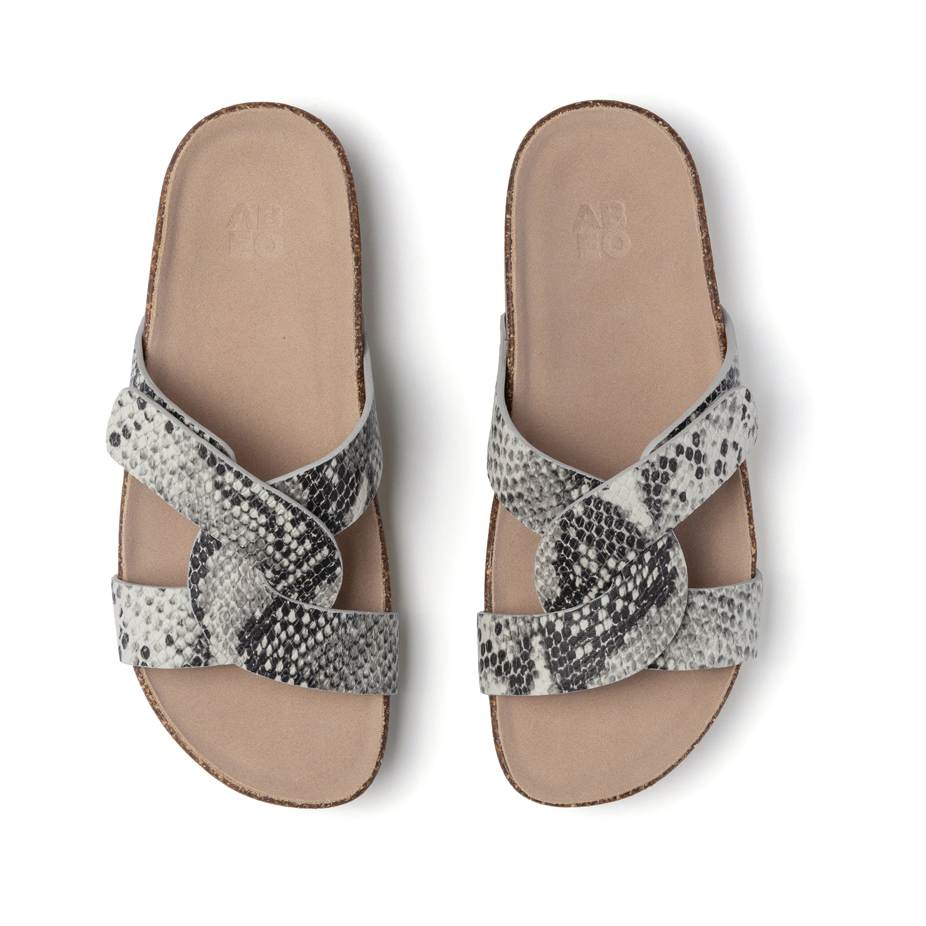 Abeo Lanai Slide Snake Sandals for Women - Comfortable Summer Slides with Arch Support | Perfect for Beach, Pool, and Casual Wear