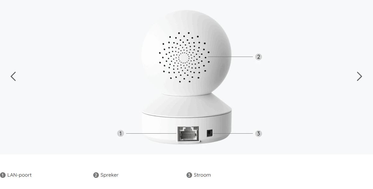 4MP Dual Band WiFi Pan & Tilt Indoor Security Camera E330 - 360° Coverage, Night Vision, 2-Way Audio for Home & Office Monitoring