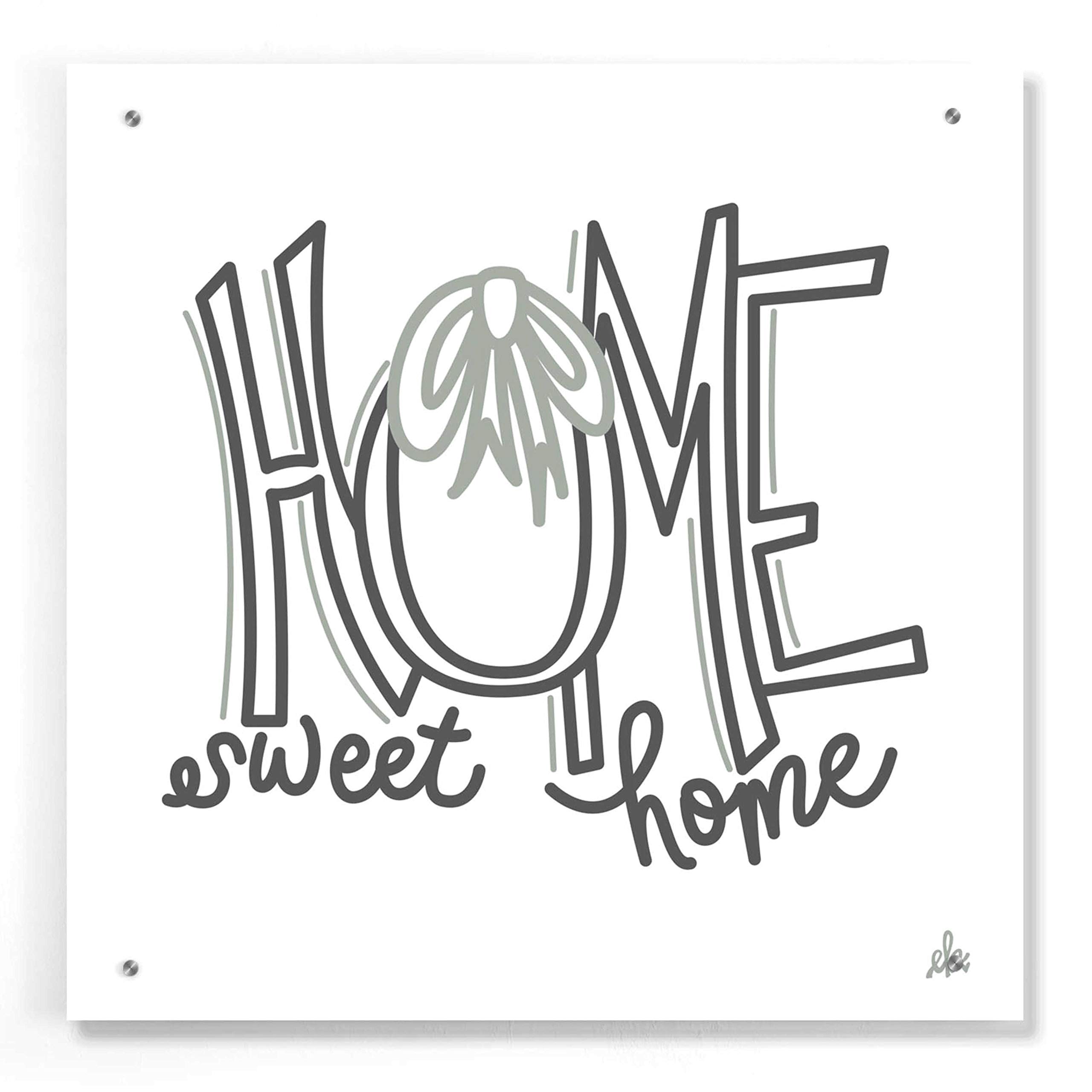 Epic Art 'Home Sweet Home' by Erin Barrett - 24