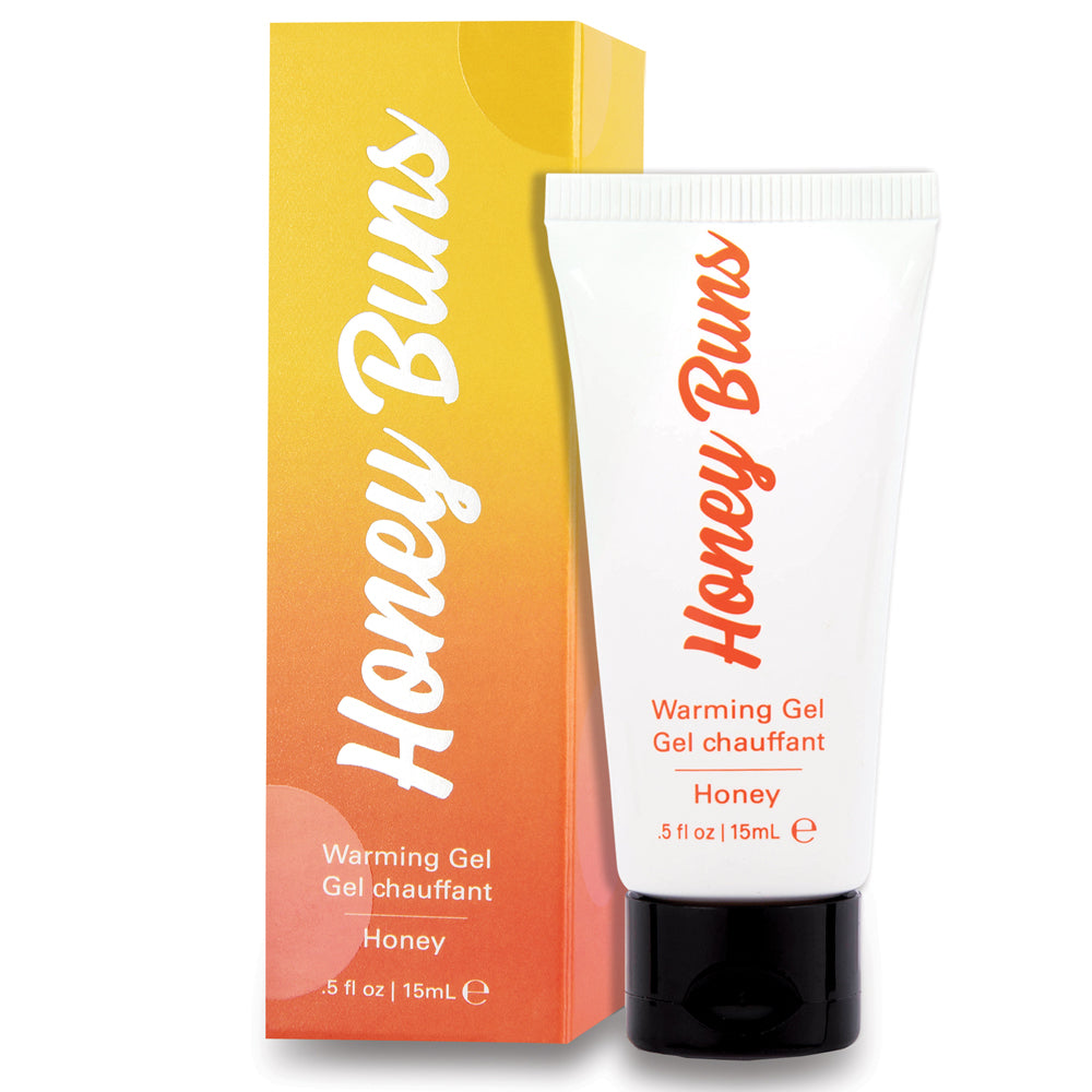 Jelique Honey Buns Warming Anal Gel - Intimate Lubricant for Couples & Solo Play, Sensual Massage Enhancer for Spicy Nights & Relaxation