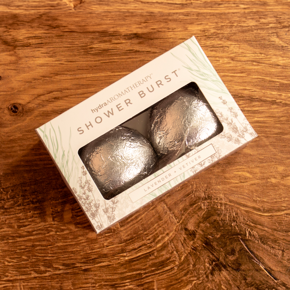 Hydra Aromatherapy Shower Burst Duo - Relaxing Essential Oil Shower Steamers for Stress Relief & Serenity | Perfect for Bath Time, Spa Day & Self-Care Moments