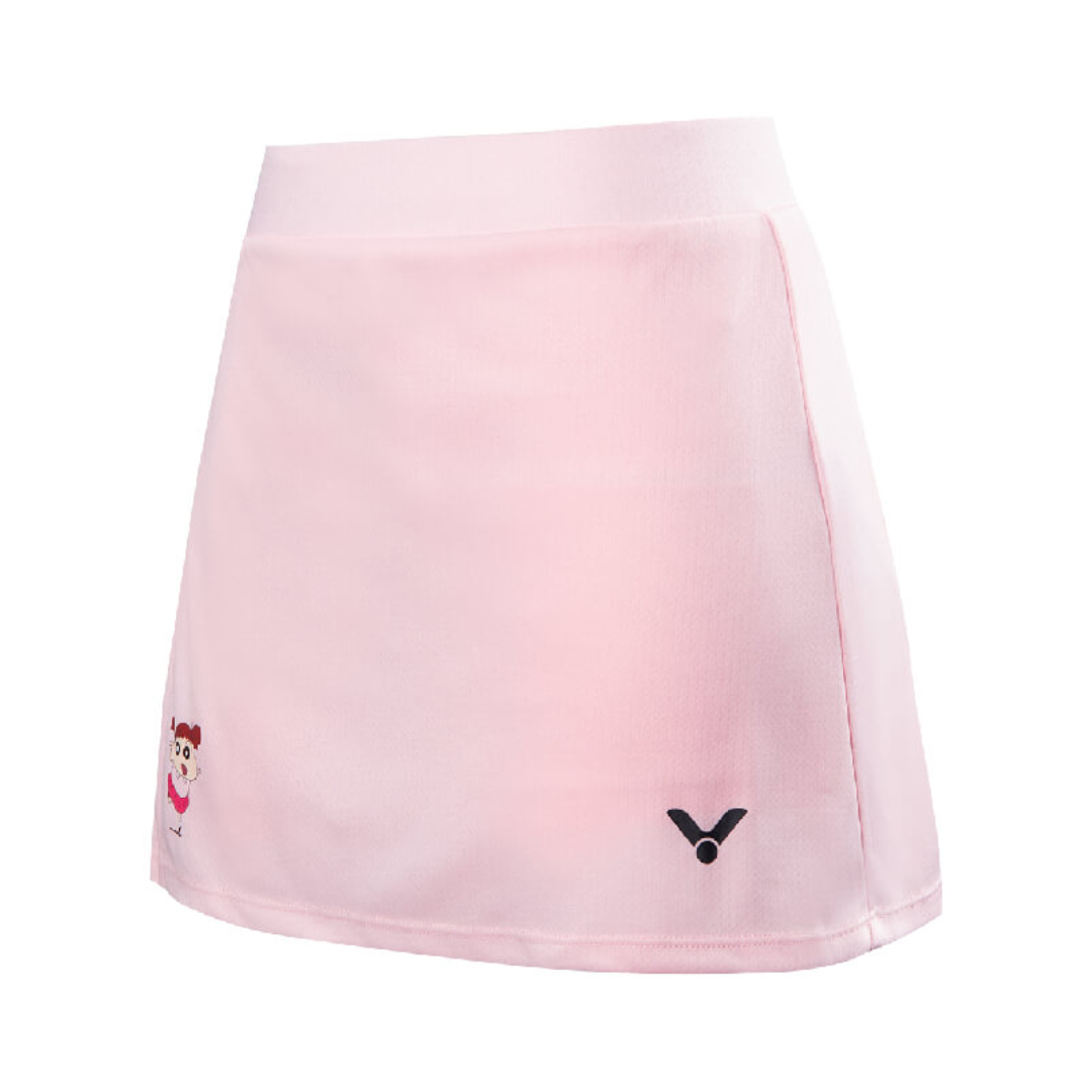 Victor K 405CS Crayon Shinchan Anime Women's Pleated Skirt - Casual Cosplay, Kawaii Fashion for Anime Fans & Daily Wear