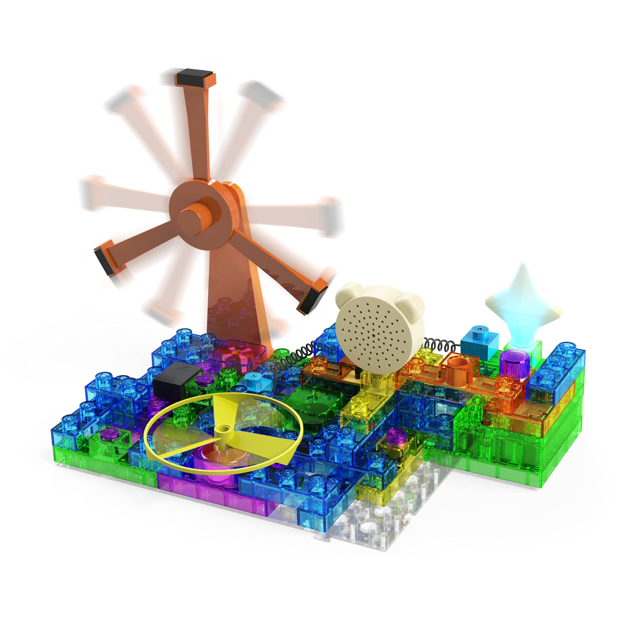 E-Blox Circuit Blox Builder - 800 Projects STEM Learning Kit with Circuit Board Building Blocks | Coding & Electronics Toy for Kids Ages 8+ | Perfect for School Science Projects & Home STEM Education (CB-0187)