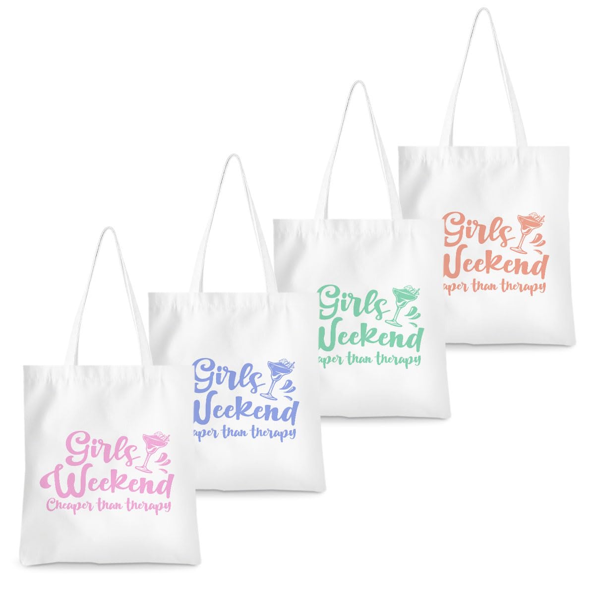 Stylish Canvas Tote Bag for Women - Perfect Gift for Girls Trip, Weekend Getaway & Beach Vacation - Durable & Fashionable Carryall for Travel, Shopping & Daily Use