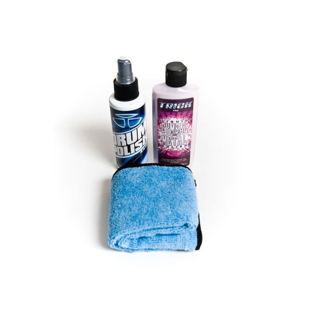 Premium Drum Care Kit - Complete Cleaning & Maintenance Set for Drummers | Drumstick Wax, Cymbal Polish, Drum Head Cleaner | Ideal for Home, Studio & Live Performances