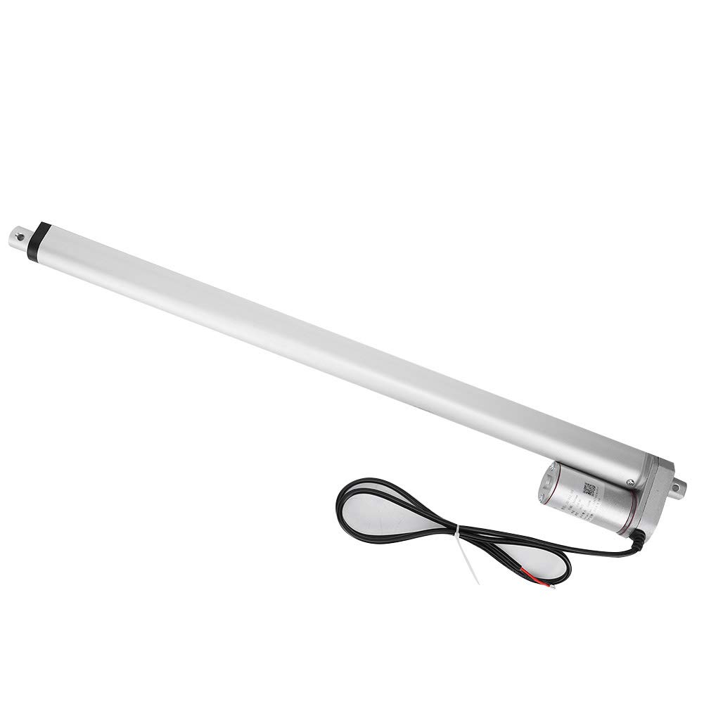 Gaeirt 600mm Stroke Linear Electric Actuator, 25W 30mm/s Automation Actuator for Electric Beds, Sofas & Furniture - Remote Control Adjustable for Home & Office Use