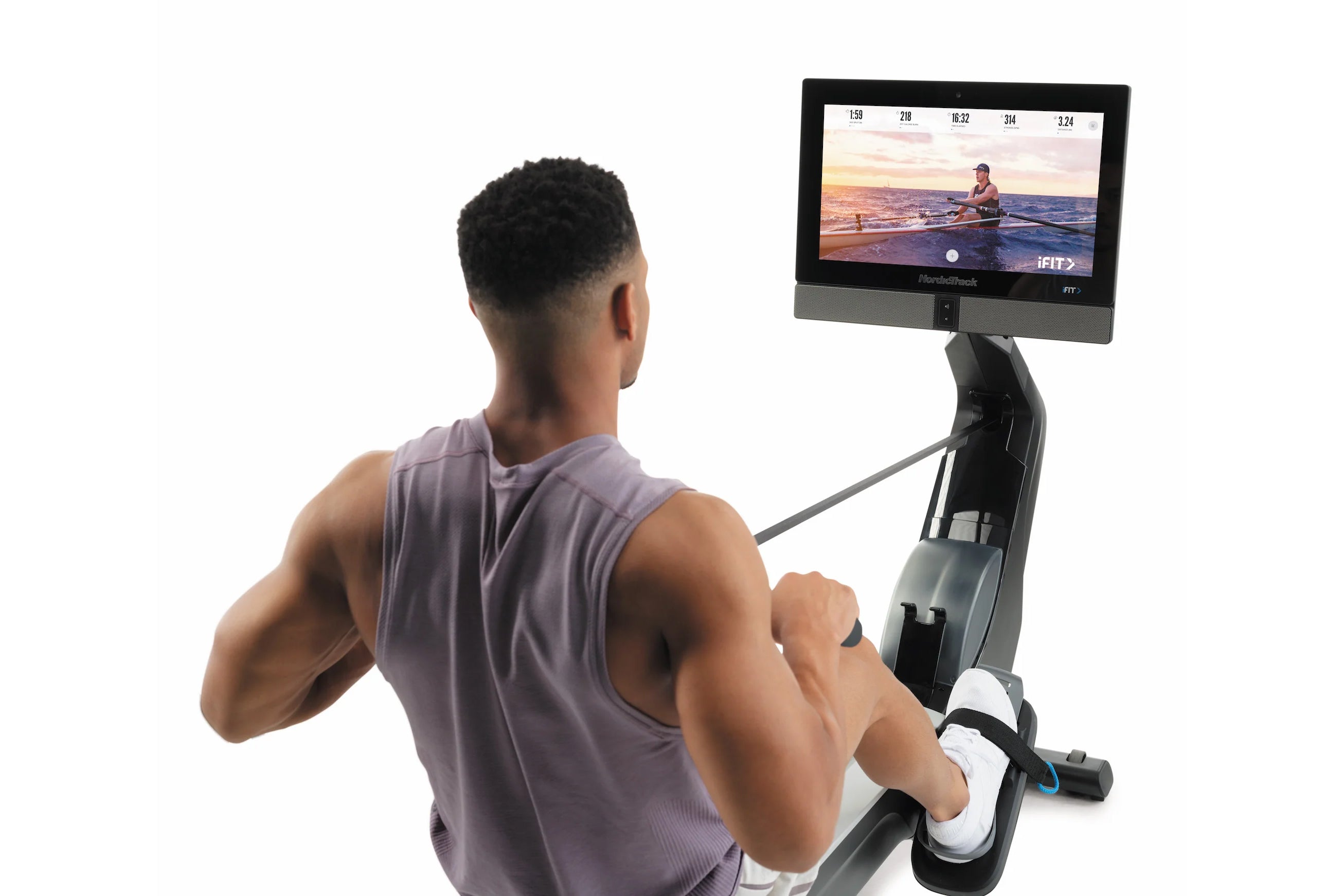 NordicTrack RW900 Rowing Machine - Premium Home Rower with Interactive Training - Perfect for Home Gym, Cardio Workouts & Full-Body Exercise