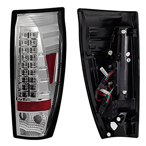 AKKON LED Tail Lights for 2002-2006 Chevy Avalanche GMT800 - Red Rear Brake Lamps Replacement Pair - Perfect for Night Driving & Enhanced Safety