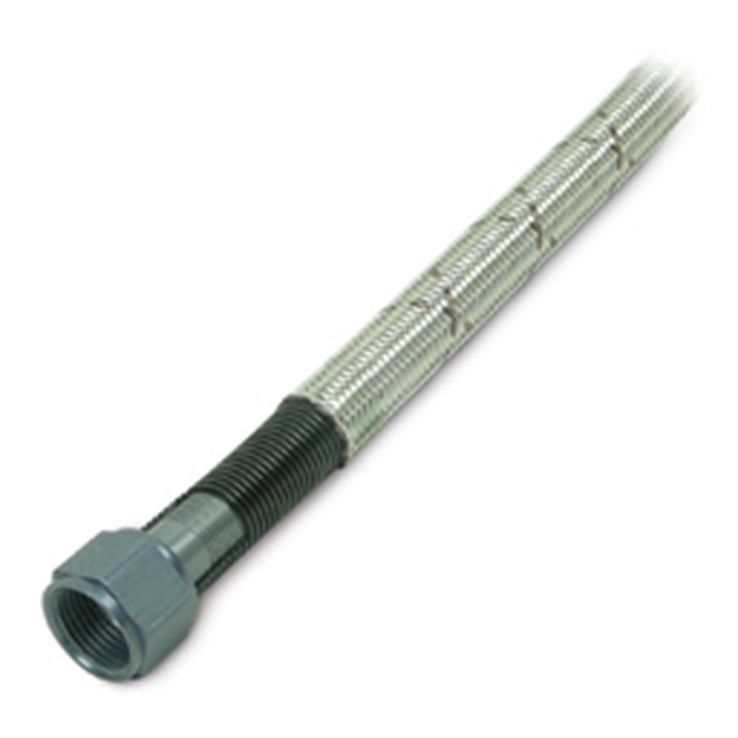 NOS 15460NOS 6AN Stainless Steel Braided Hose - 10ft High Performance Fuel/Oil Line - Perfect for Automotive, Racing & Marine Applications