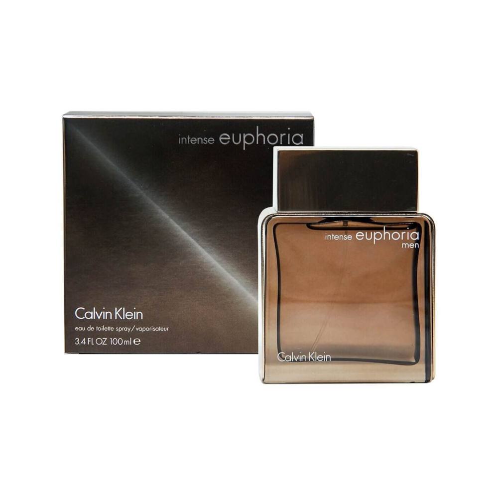 Calvin Klein Euphoria Intense Eau De Toilette Spray for Women - 3.4 Fl Oz (100ml) - Long Lasting Perfume for Date Night & Special Occasions
