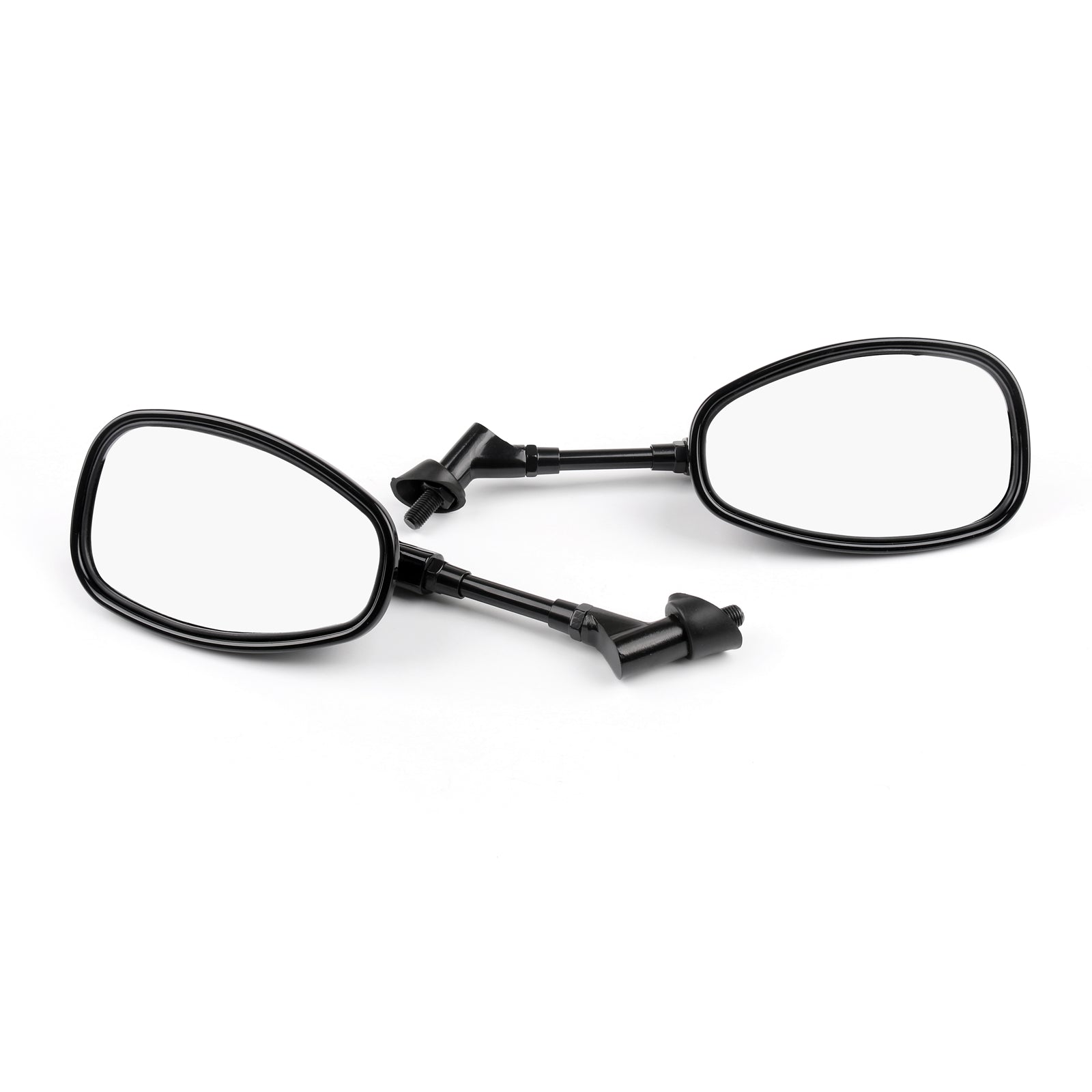 10mm Universal Motorcycle Rear View Mirrors - Compatible with Suzuki GSF250 Bandit 250/400/600 & SV1000 - Durable Adjustable Safety Mirrors for Better Road Visibility - Perfect for Highway Cruising and City Commuting