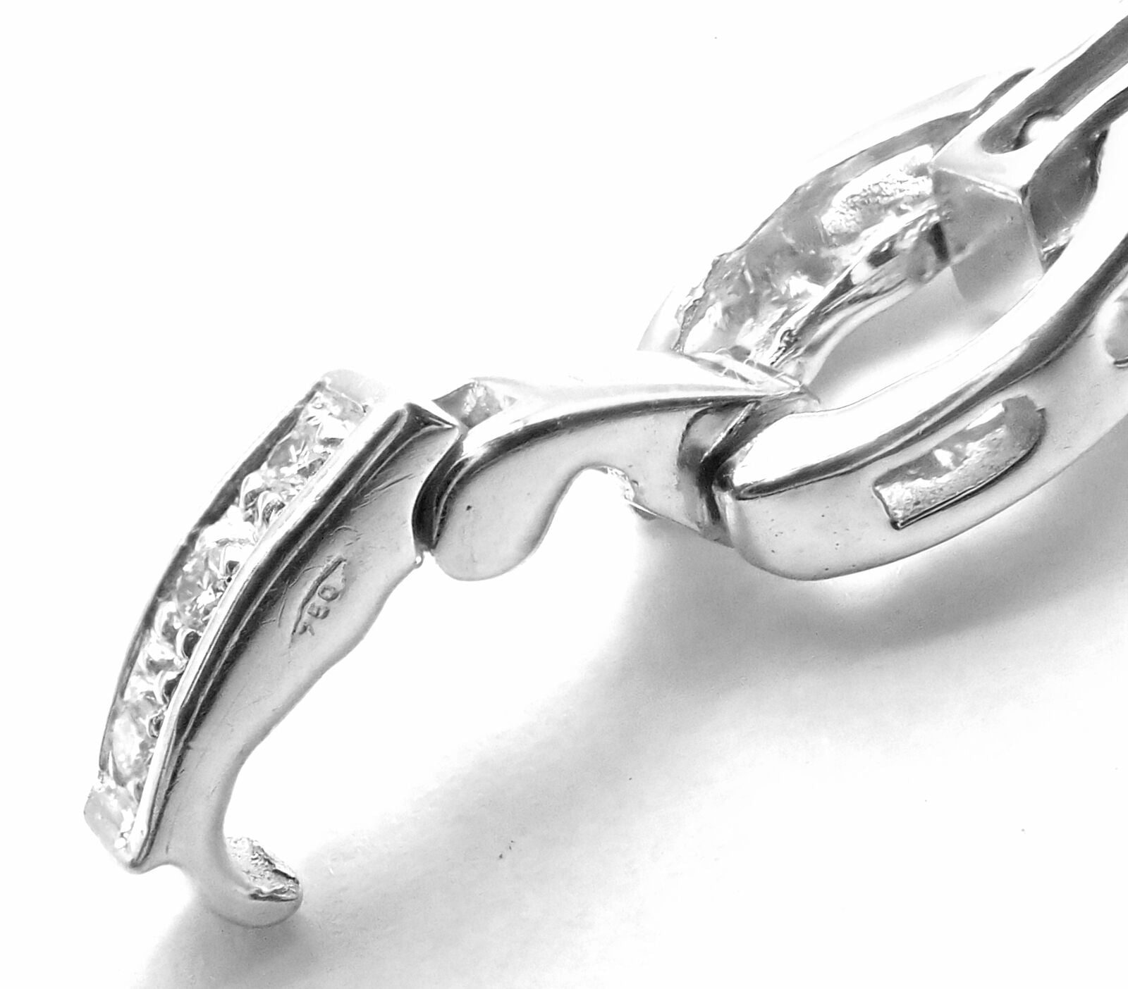 Authentic Damiani 18k White Gold Diamond Tennis Bracelet for Women - Elegant Jewelry Gift for Anniversary, Wedding & Special Occasions