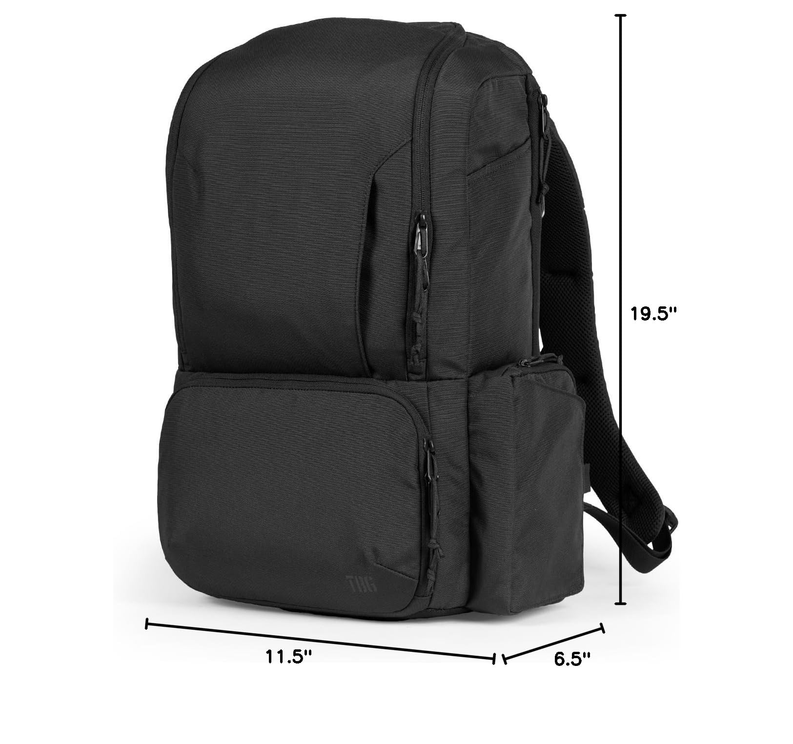 Tactical Baby Gear Expedition Backpack - Durable Diaper Bag for Parents (Black) | Perfect for Outdoor Adventures, Travel & Everyday Use