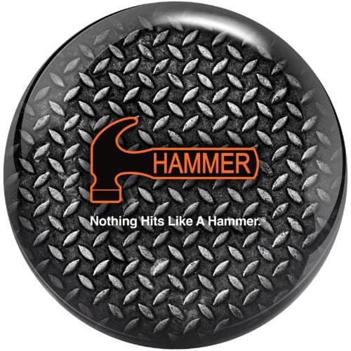 Premium Hammer Diamond Plate Viz-A-Ball Bowling Ball - High Performance for Strikes & Spares | Perfect for League Play & Casual Bowling