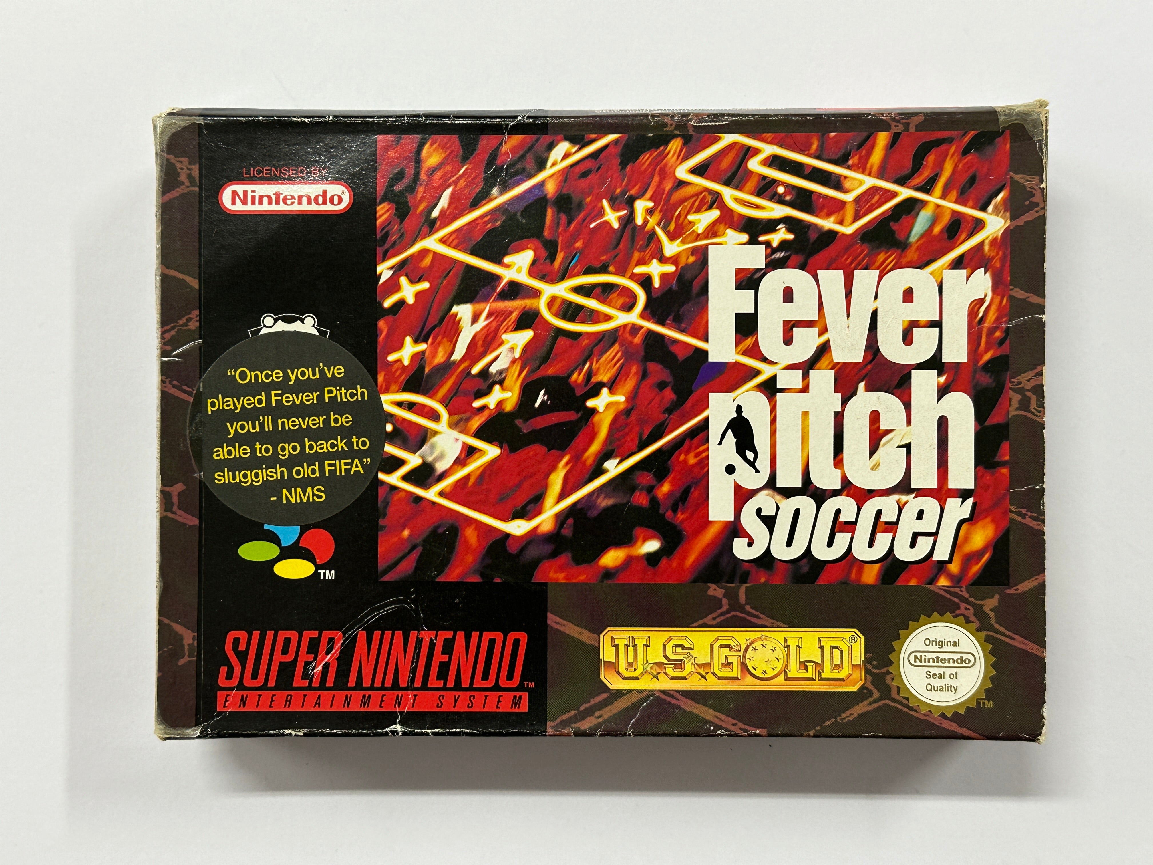 Fever Pitch Soccer Complete In Box - Classic Soccer Board Game for Family Game Night & Sports Fans