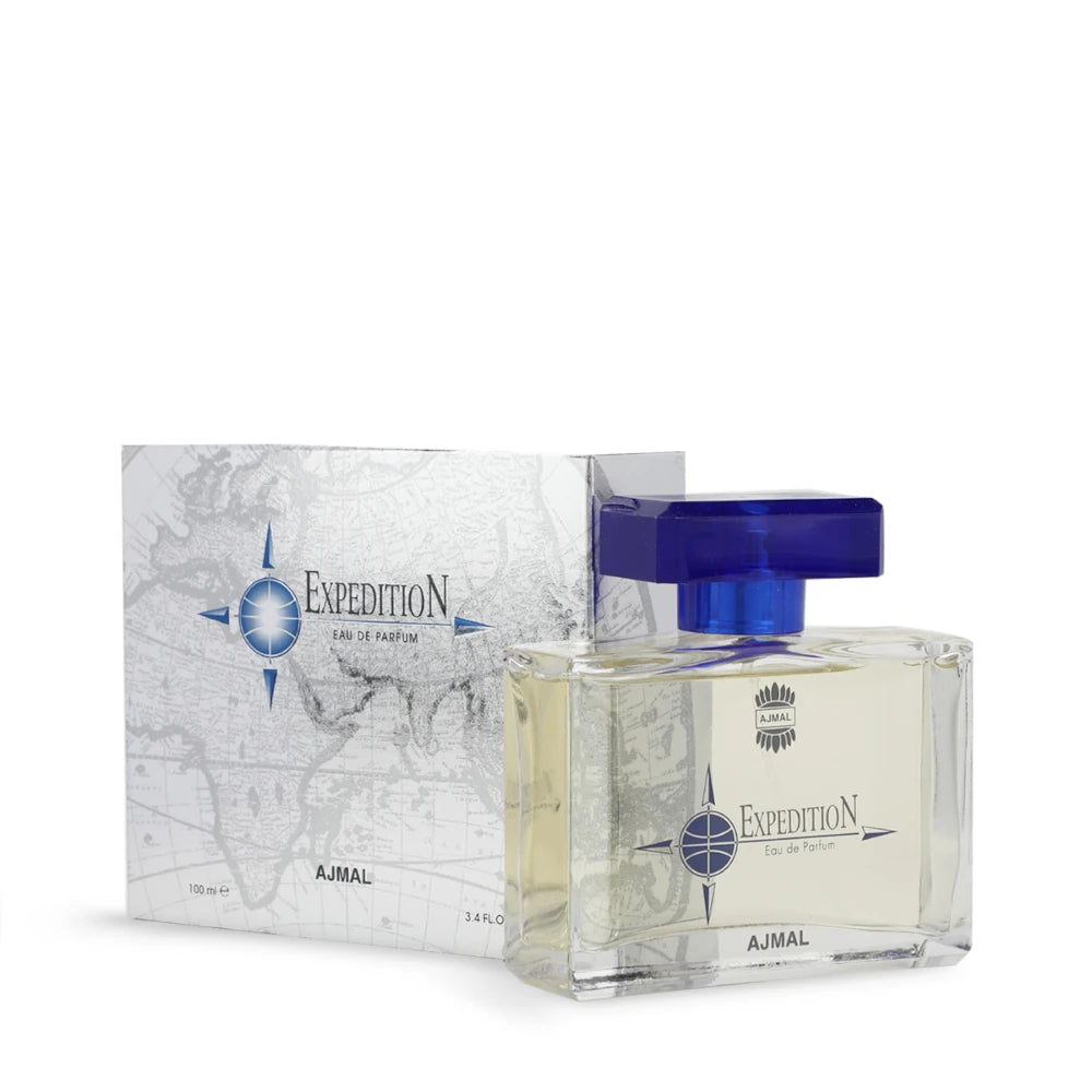 Expedition EDP Perfume for Men - 100ml Long Lasting Fragrance for Daily Wear, Work & Outdoor Adventures