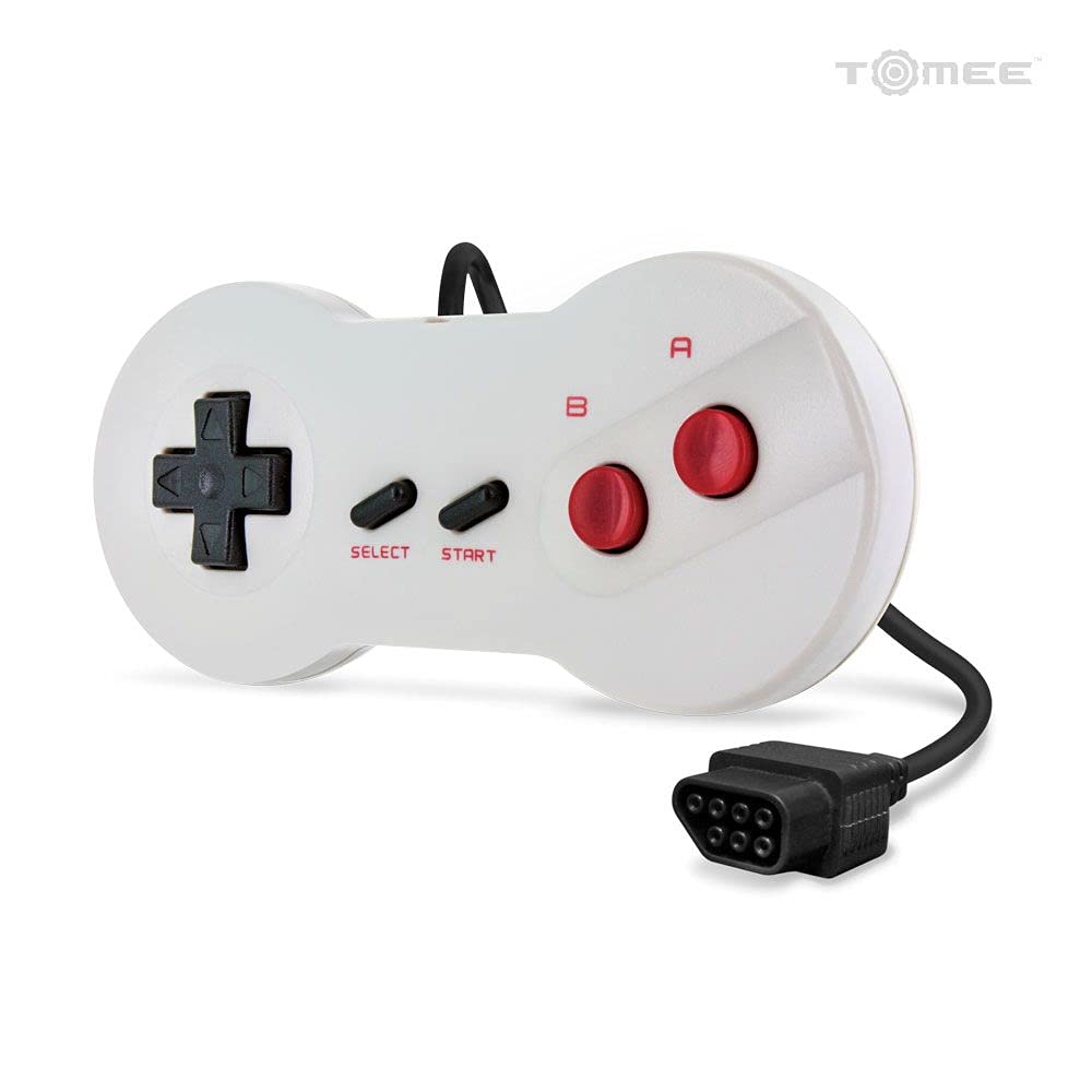 Original Title: Tomee Dogbone Controller for Nintendo NES   Optimized Title: Tomee Dogbone Controller for Nintendo NES - Classic Style Gamepad with Ergonomic Design - Perfect for Retro Gaming & Nostalgic Play Sessions