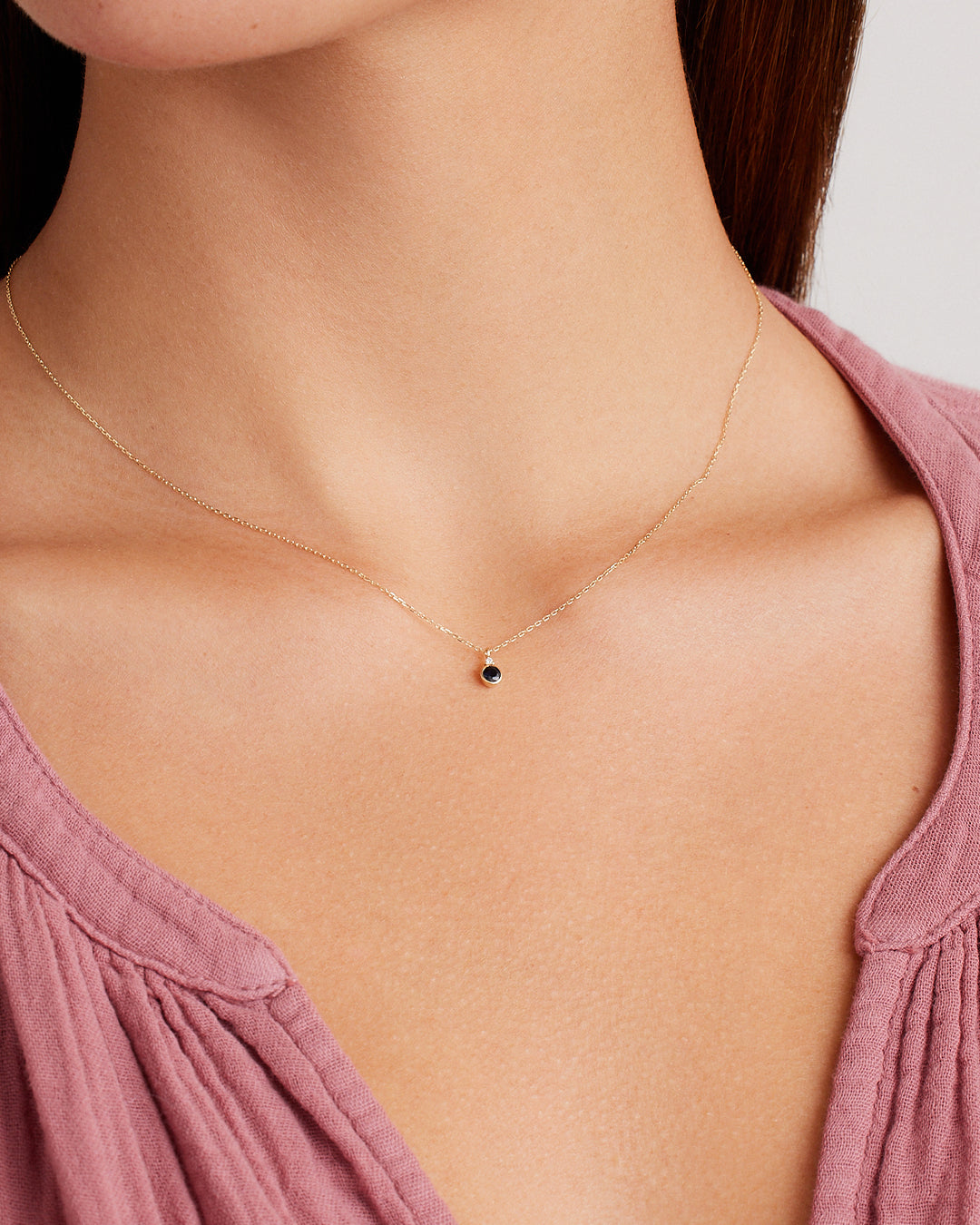 14K Gold Birthstone Necklace for Women - Personalized Zodiac Pendant Jewelry Gift for Mom, Wife, Daughter | Perfect for Birthdays, Anniversaries & Special Occasions