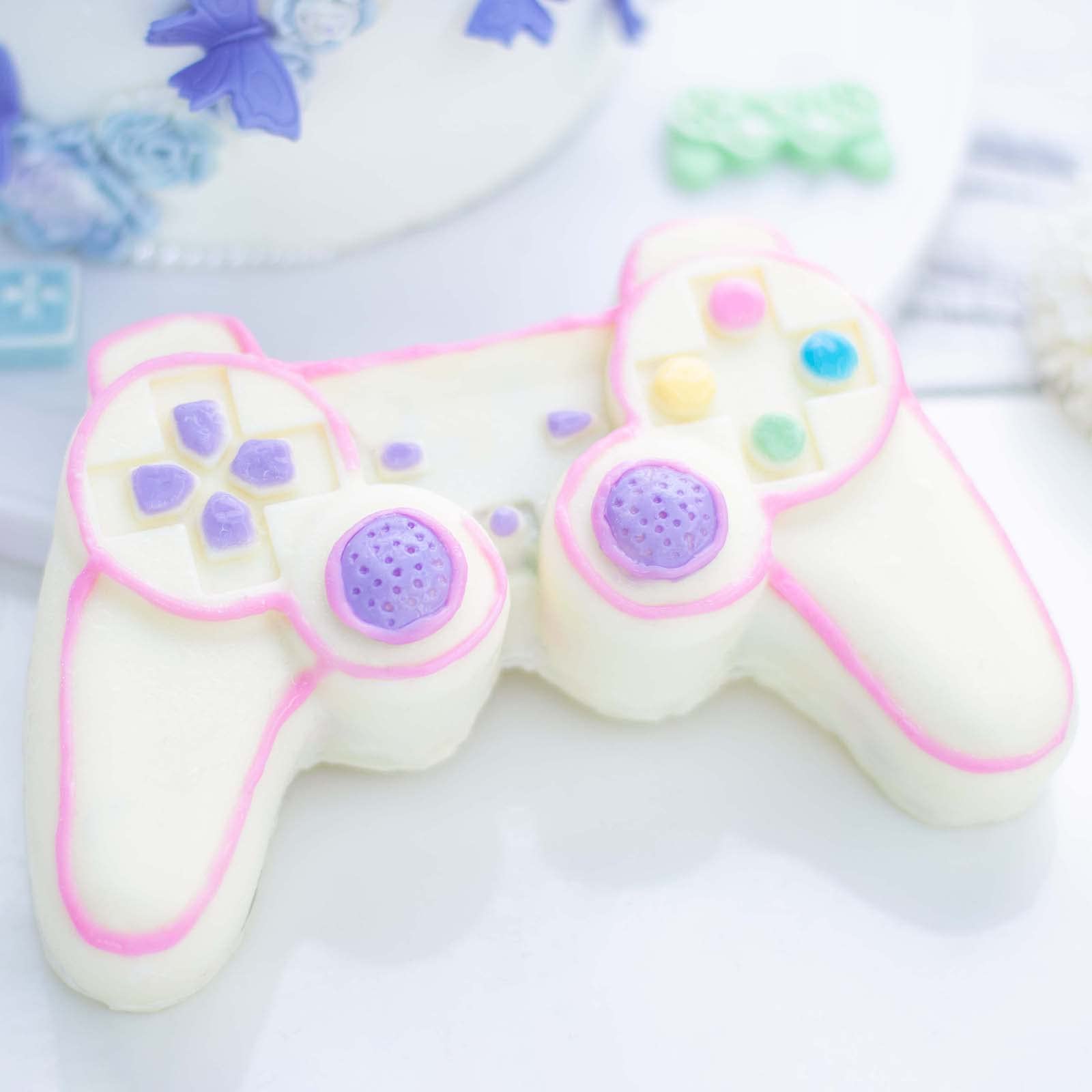 Premium Silicone Game Controller Molds for Chocolate, Candy, Fondant, Resin, Epoxy, Candle & Soap Making - Set of 3 - Perfect for Baking, DIY Crafts & Party Decorations
