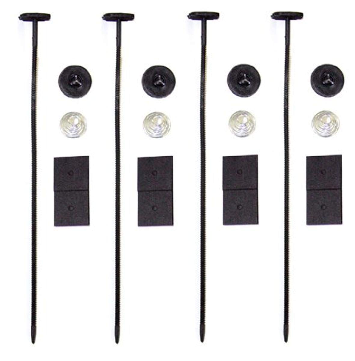 BLOX RACING BXCC-00003 Universal Electric Slim Fan Mounting Kit - Perfect for Car Cooling System Upgrades & Performance Vehicles