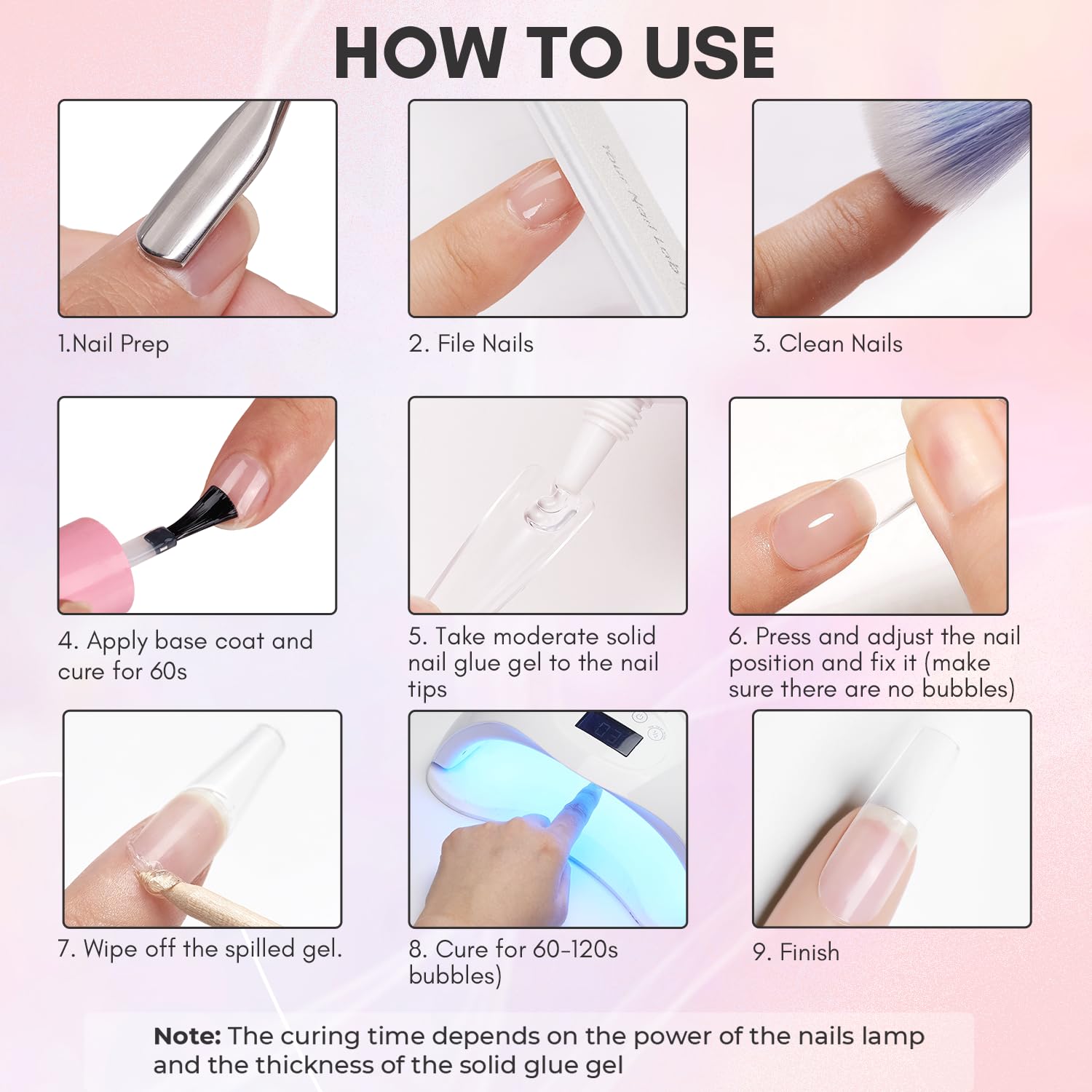 Makartt Gel Nail Glue - 15ML Strong Adhesive for Press on Nails, Soft Gel Tips & Nail Charms | Professional Rhinestone Glue | Requires UV/LED Nail Lamp | Perfect for Salon, Home Manicures & Nail Art Designs