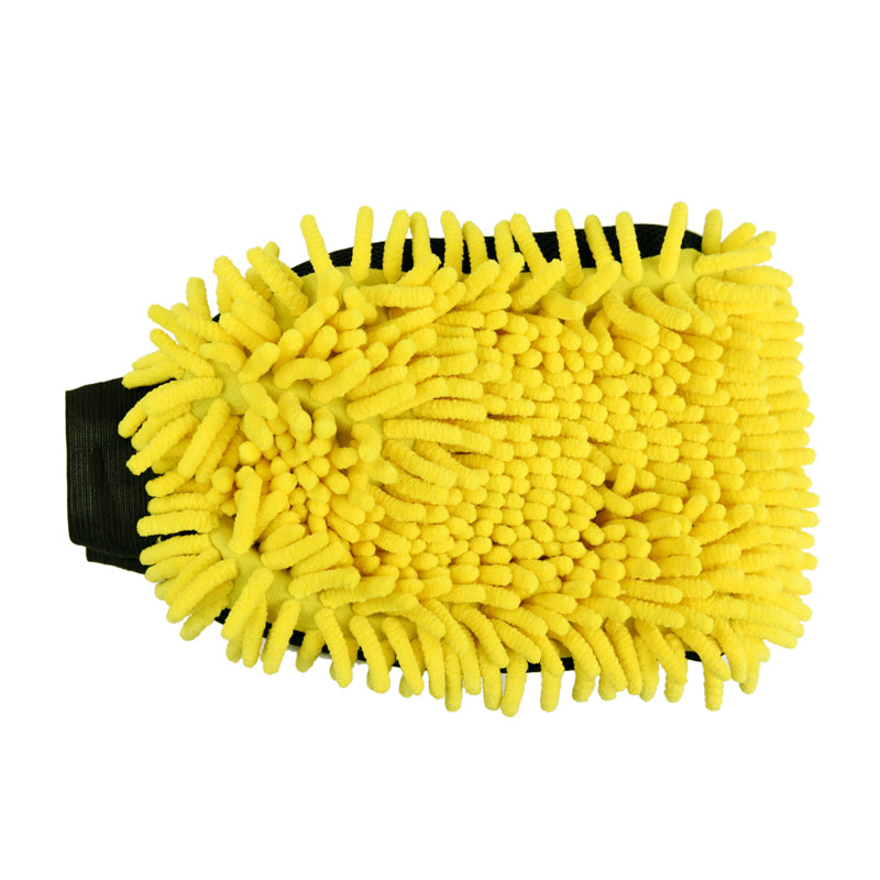 3 in 1 Microfiber & Chenille Car Wash Mitt - Premium Scratch-Free Cleaning Glove for Auto Detailing, Hand Washing, and Waxing - Perfect for Cars, Trucks, SUVs, and Motorcycles