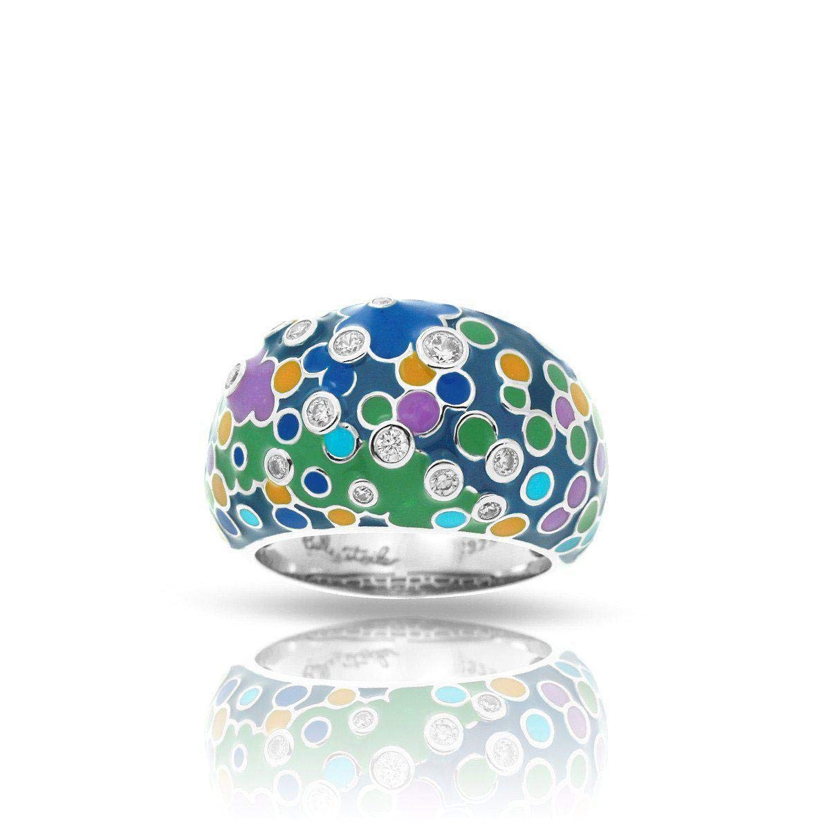 Belle Etoile Artiste Blue Ring - Size 6 | Handcrafted Bohemian Jewelry for Women | Perfect for Weddings, Parties & Everyday Wear