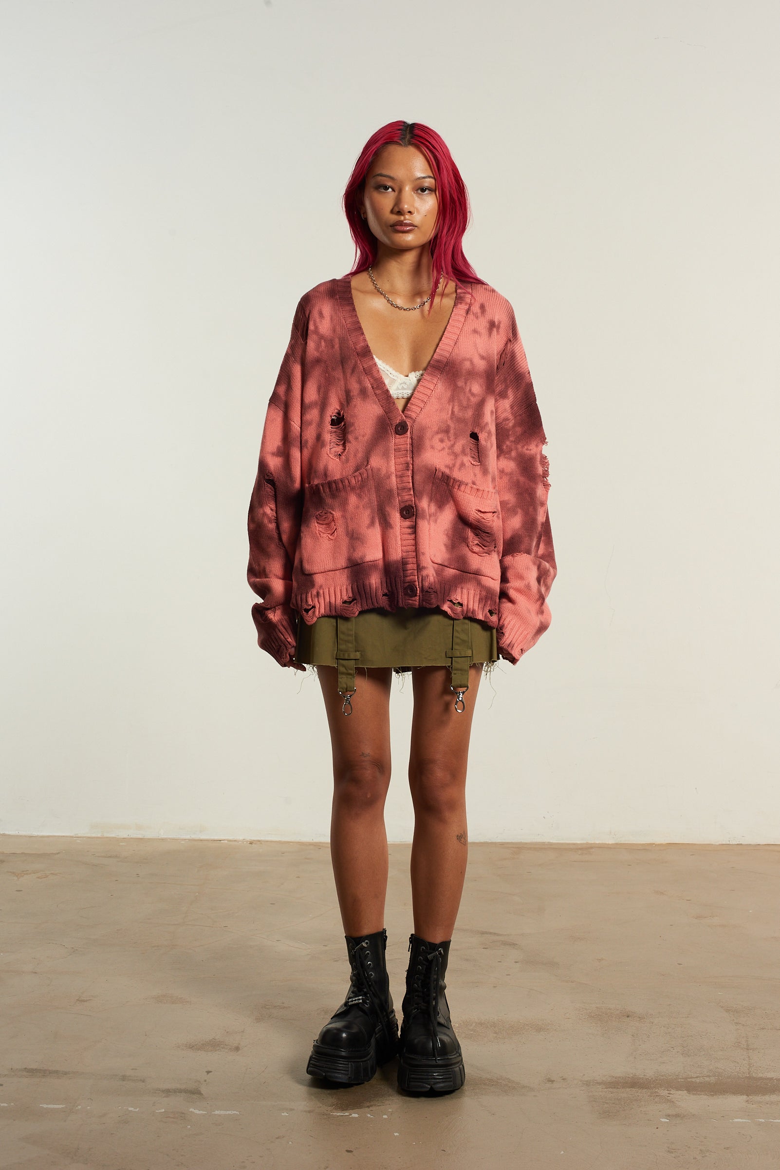 Stylish Creature Tie Dye Cardigan for Women - Boho Hippie Fashion Sweater - Perfect for Music Festivals & Casual Outings