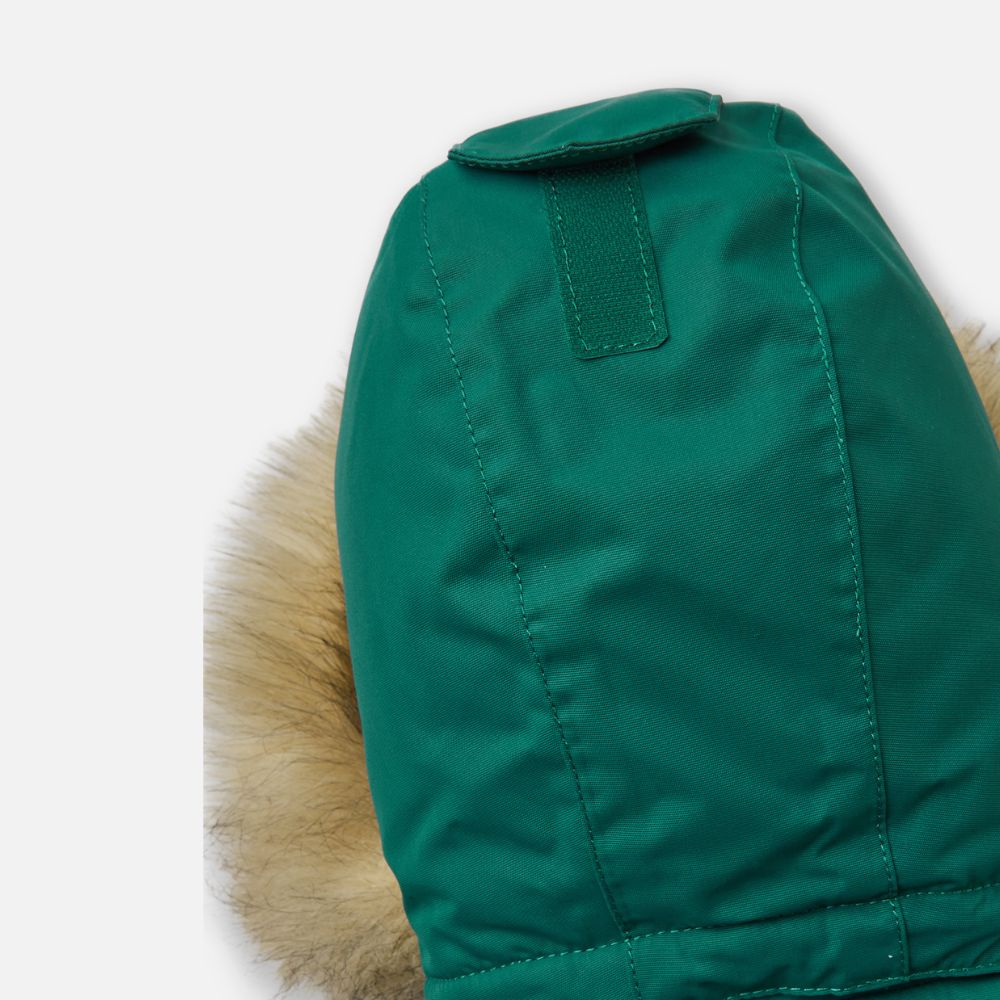 Reima Gotland Baby Snowsuit - Waterproof Winter Jacket & Pants Set for Infants & Toddlers (Deeper Green) - Perfect for Snow Play, Skiing & Outdoor Adventures