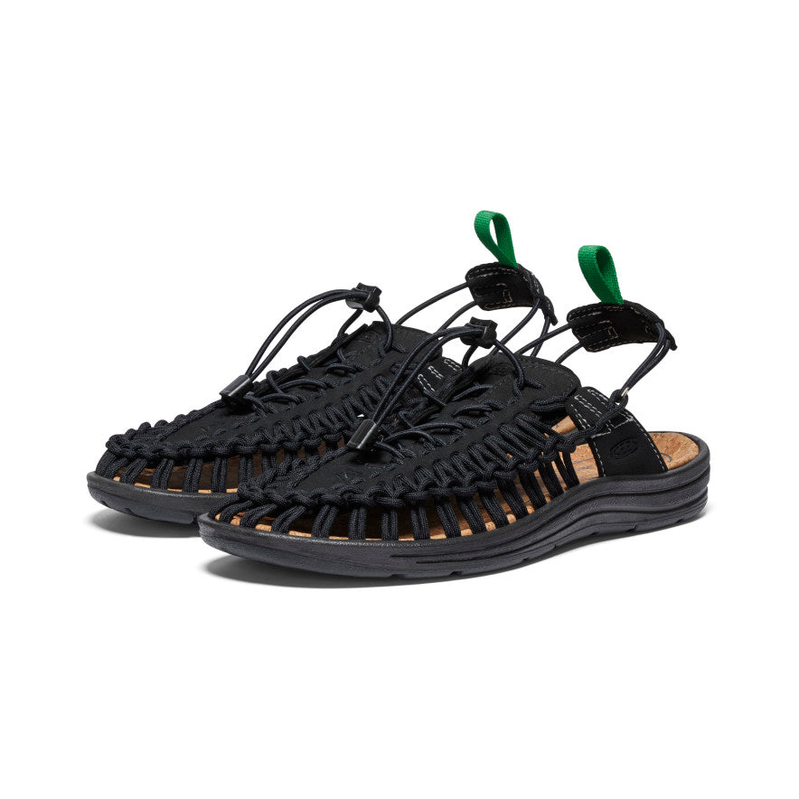 UNEEK II Convertible Sandals for Men & Women - Black/Jolly Green | Lightweight & Comfortable Hiking, Walking & Outdoor Adventure Footwear