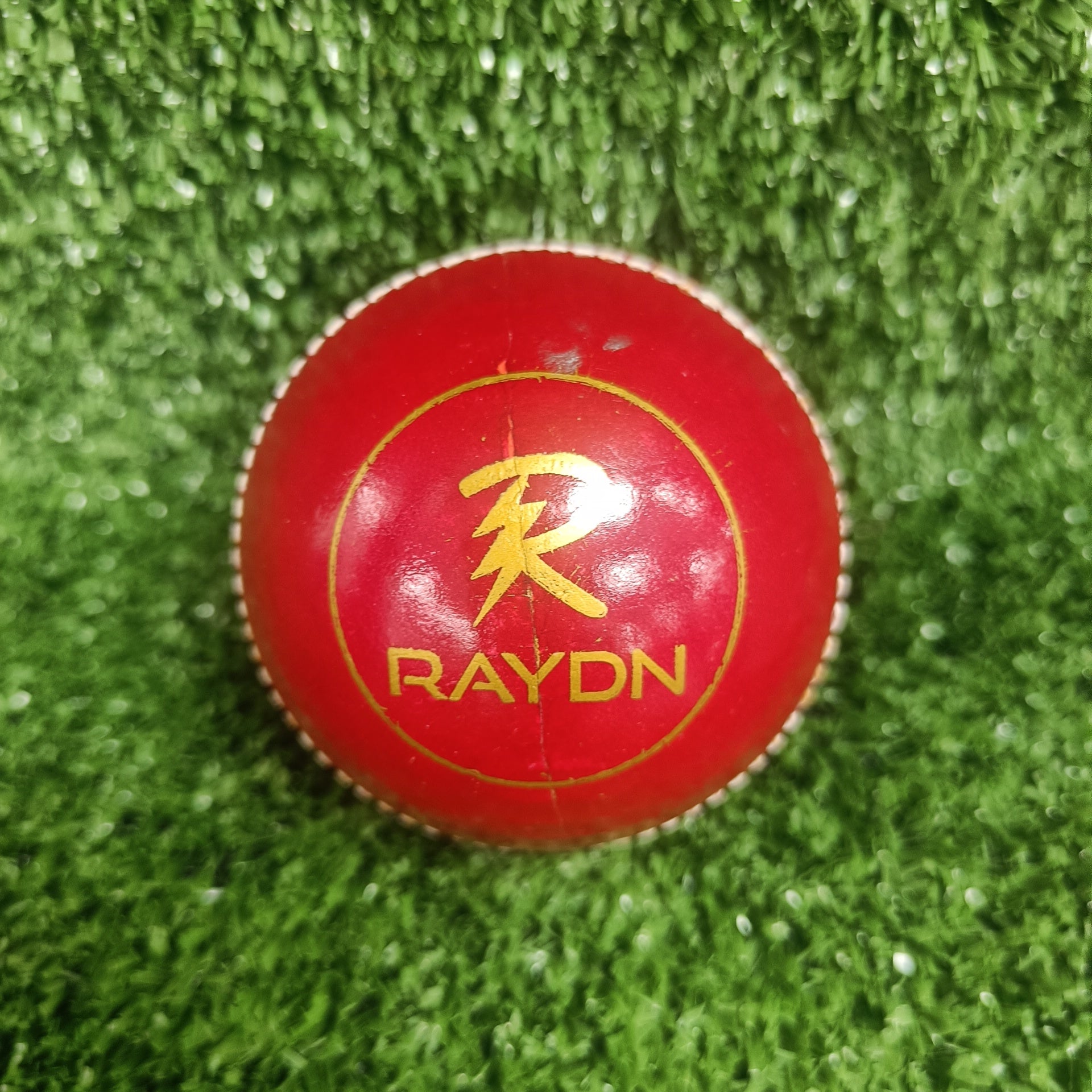 Premium Red Leather Cricket Ball for Practice & Matches - Durable & High Performance for Training, Games & Outdoor Sports