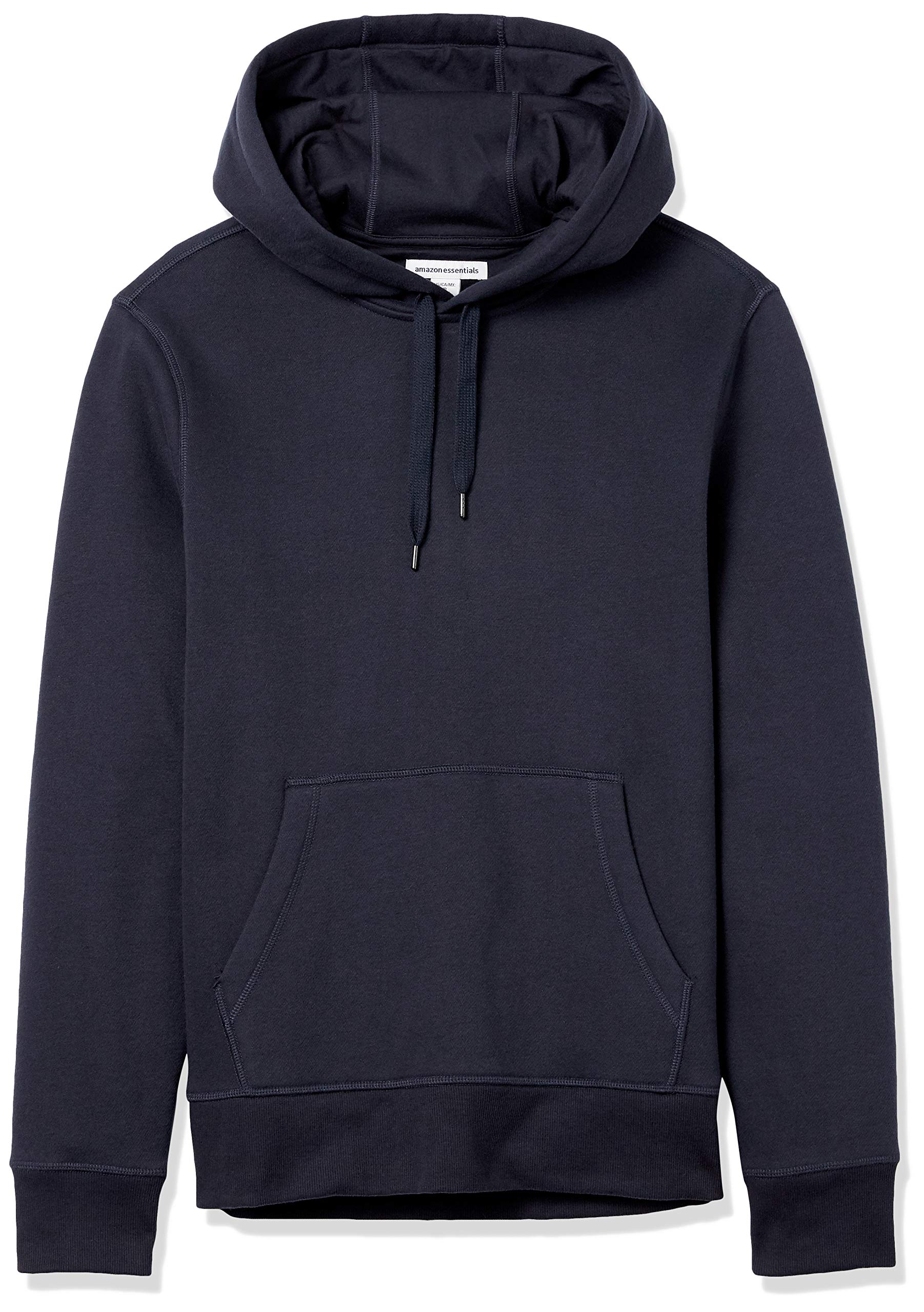 Amazon Essentials Men's Big & Tall Fleece Hooded Sweatshirt - Soft Cotton Pullover for Casual Wear, Gym & Outdoor Activities