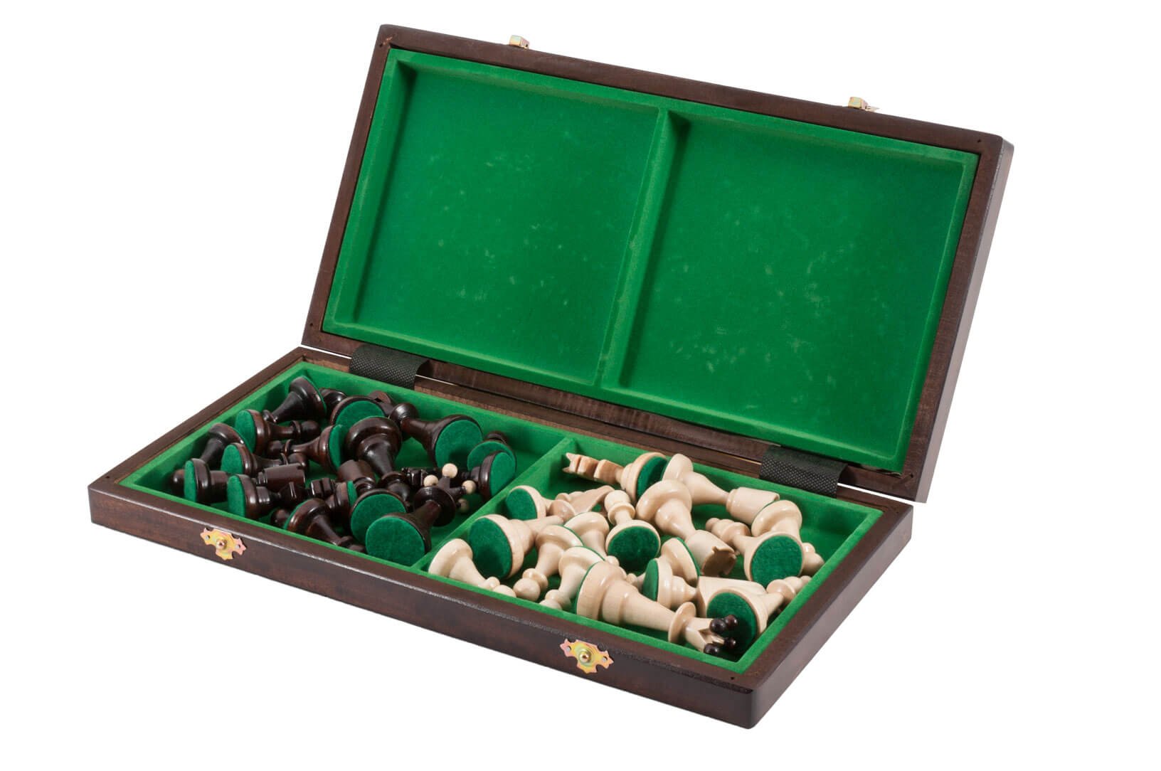 Premium Scandinavian Travel Chess Set & Board - Portable Folding Wooden Chess Game for Adults & Kids - Perfect for Camping, Travel, and Outdoor Adventures
