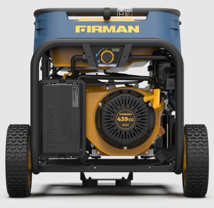Firman T08072 8000W 10000W 50 Amp Tri-Fuel Portable Generator with Electric Start & CO Alert - Perfect for Home Backup Power, Camping, and Emergency Use