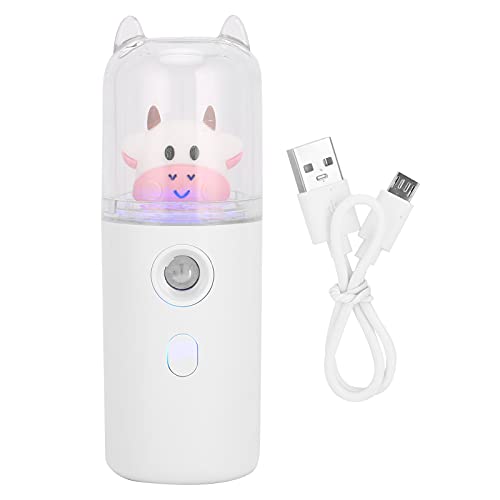 30ml USB Rechargeable Facial Mist Sprayer - Portable Handheld Hydrating Face Moisturizer for Dry Skin, Makeup Setting & On-The-Go Skincare - Perfect for Travel, Office & Daily Hydration