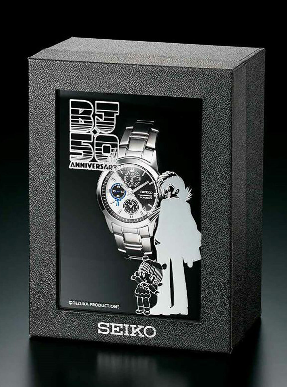 SEIKO × BLACKJACK 50th Anniversary Osamu Tezuka Limited Edition Watch - Made in Japan - Premium Collectible Timepiece for Anime Fans & Watch Enthusiasts - Perfect for Special Occasions, Gifts & Collector's Display