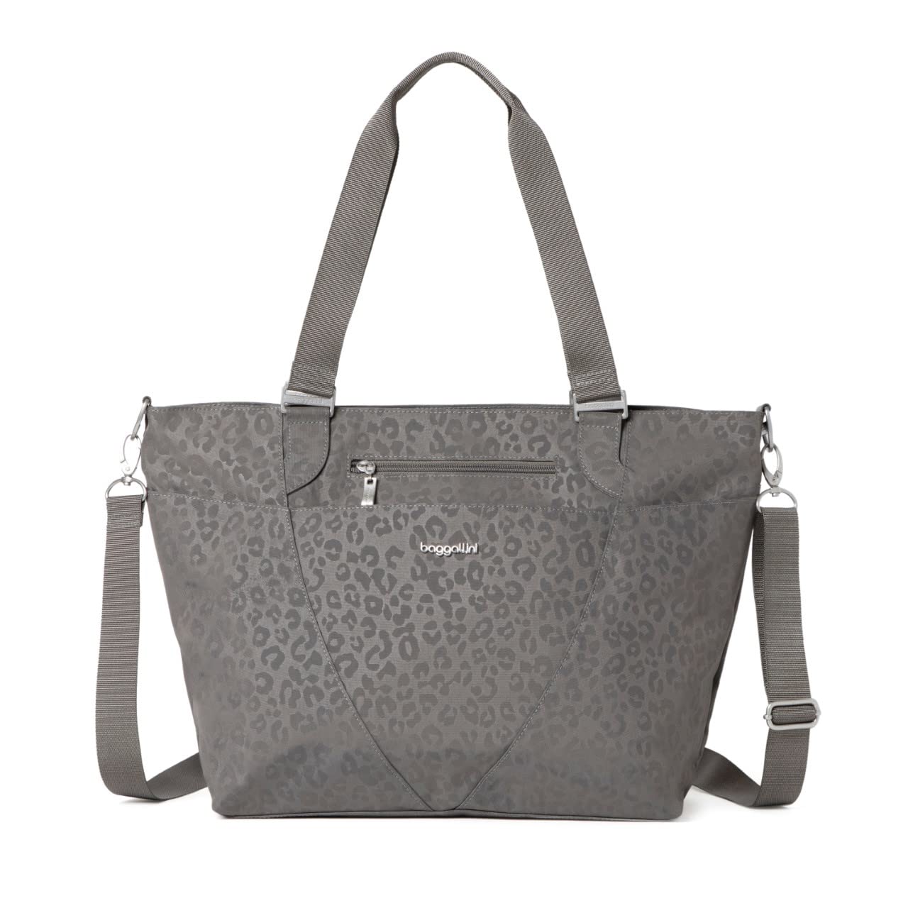 Baggallini Avenue Tote Bag for Women - Lightweight Laptop Tote with Zippered Closure - Stylish Crossbody Shoulder Bag for Work, Travel & Daily Commute - Perfect for Office, Business Trips & Weekend Getaways