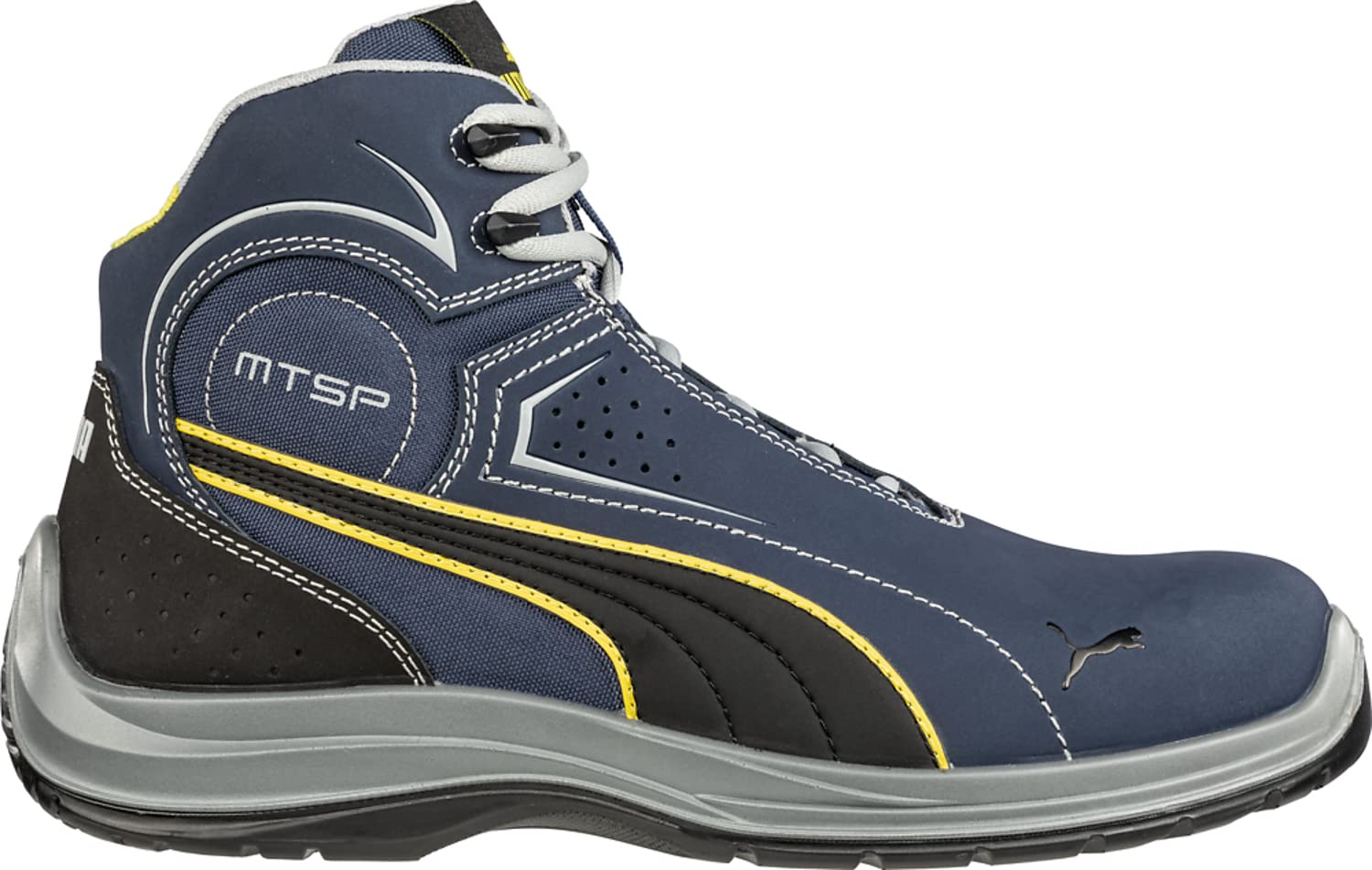 PUMA Men's Touring Blue Mid Sneakers - Lightweight Walking Shoes for Men | Comfortable Athletic Shoes for Running, Gym & Casual Wear | Perfect for Travel, Workout & Everyday Use