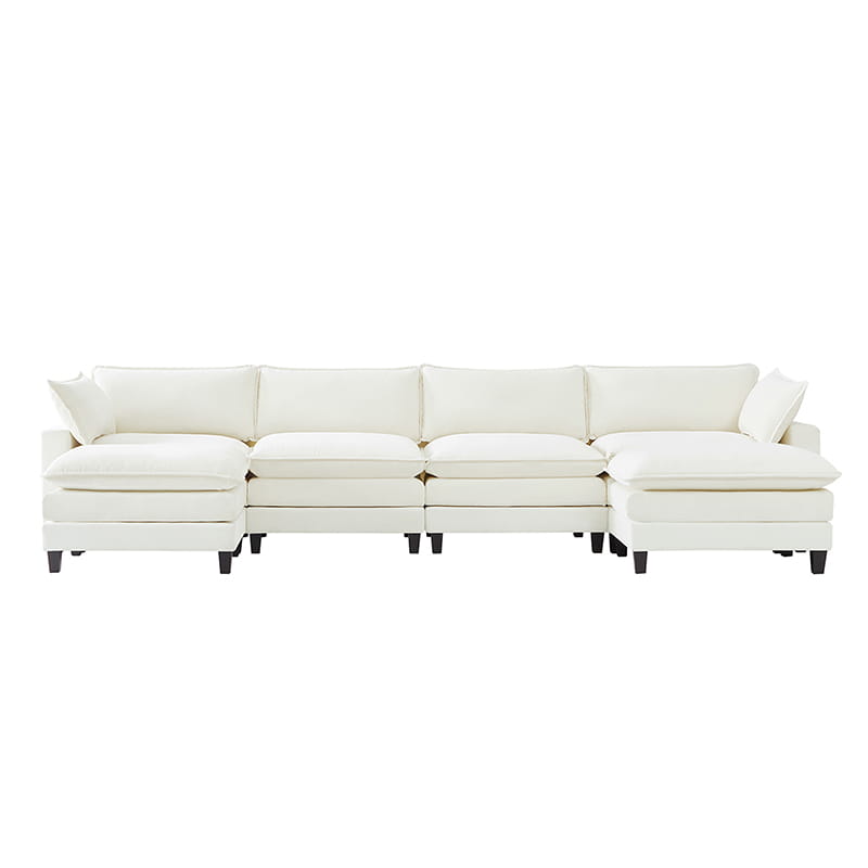Aichele Sectional Sleeper Sofa with Triple Layer Cushions - Convertible L-Shaped Sofa Bed for Small Spaces, Comfortable Guest Bed & Living Room Furniture - Perfect for Apartments, Dorms and Home Theater Rooms