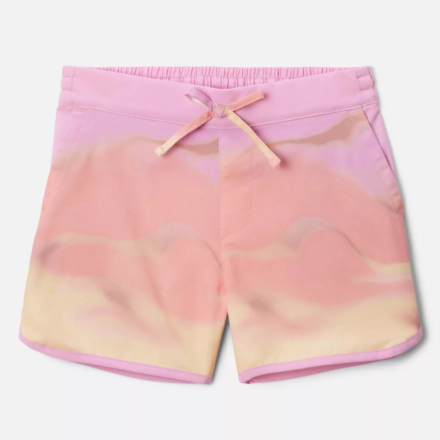 Columbia Boys' Salmon Rose Undercurrent Sandy Shores Swim Trunks - Quick-Dry UPF 50+ Swim Shorts for Toddlers Beach & Pool Play