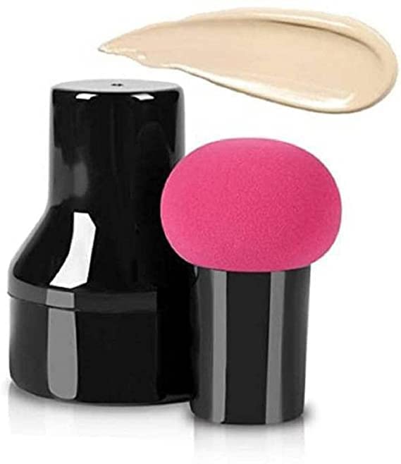 PUKA Professional Mushroom Head Beauty Blender - Soft Makeup Sponge & Powder Puff with Storage Case for Foundation, Contouring & Blending | Perfect for Everyday Makeup & Professional Use