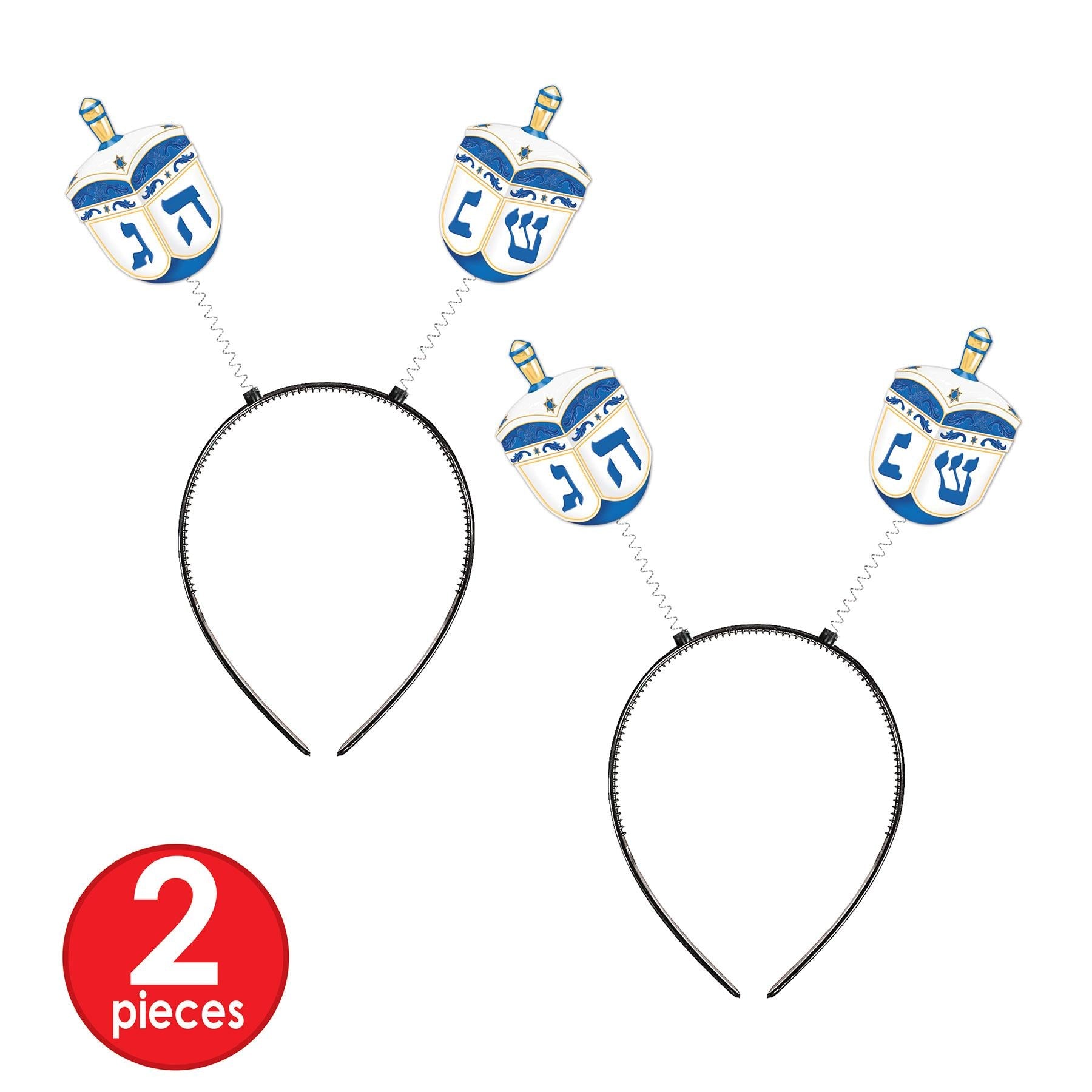 12 Pack Beistle Dreidel Boppers - Fun Hanukkah Party Favors for Kids & Adults - Perfect for Holiday Games, Classroom Activities & Jewish Celebrations