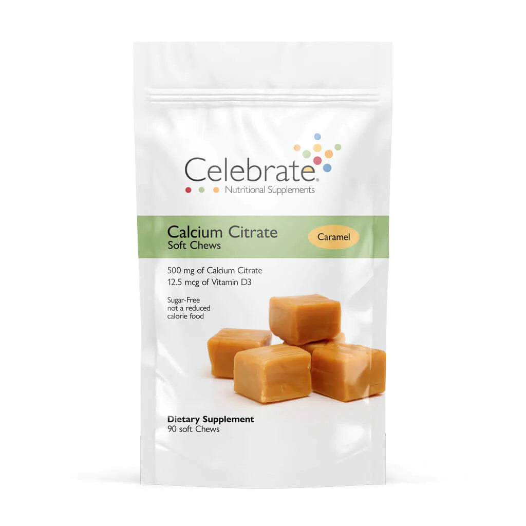 Calcium Citrate Soft Chews for Adults - Delicious & Easy to Take - Supports Bone & Joint Health - Perfect for Daily Supplement & Active Lifestyle